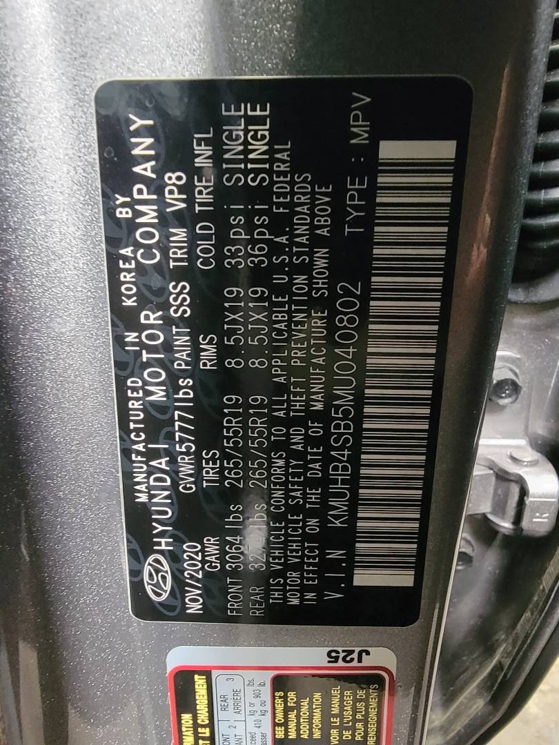 2021 GENESIS GV80 BASE — 45321 Miles — Lot MU040802 — Main - Marhaba Auctions Used Cars - Image 11