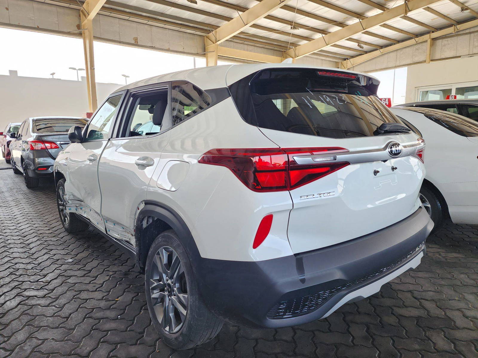 2021 KIA SELTOS — 35687 Miles — Lot 9227 — Main - Marhaba Auctions Used Cars - Image 3