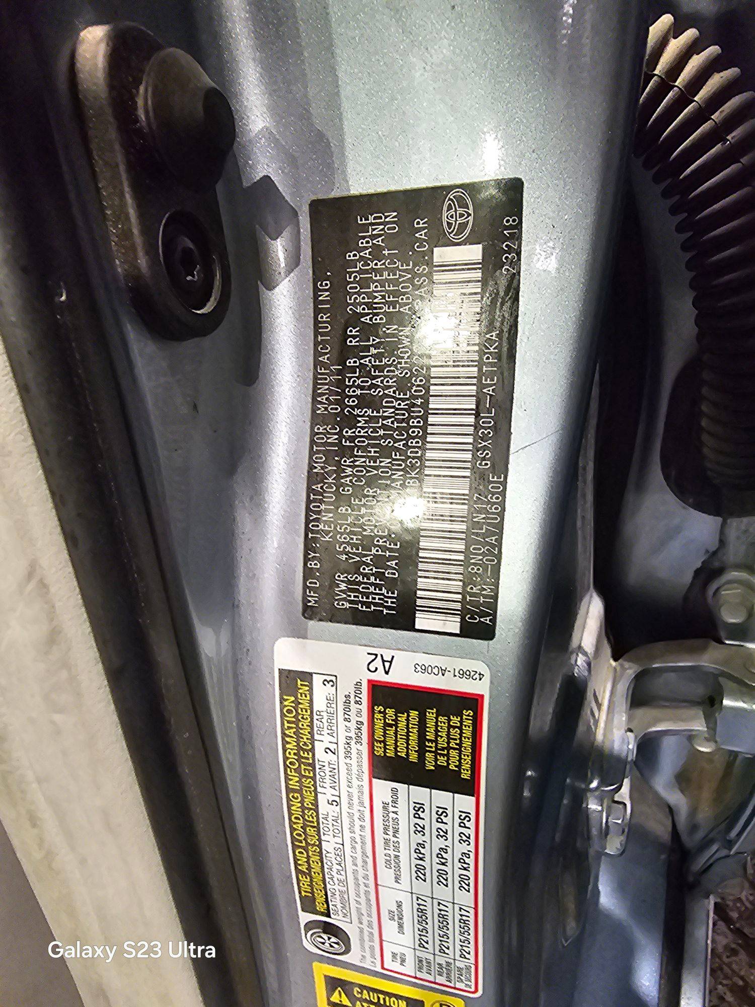 2011 TOYOTA AVALON — 131386 Miles — Lot U406222 — Main - Marhaba Auctions Used Cars - Image 9
