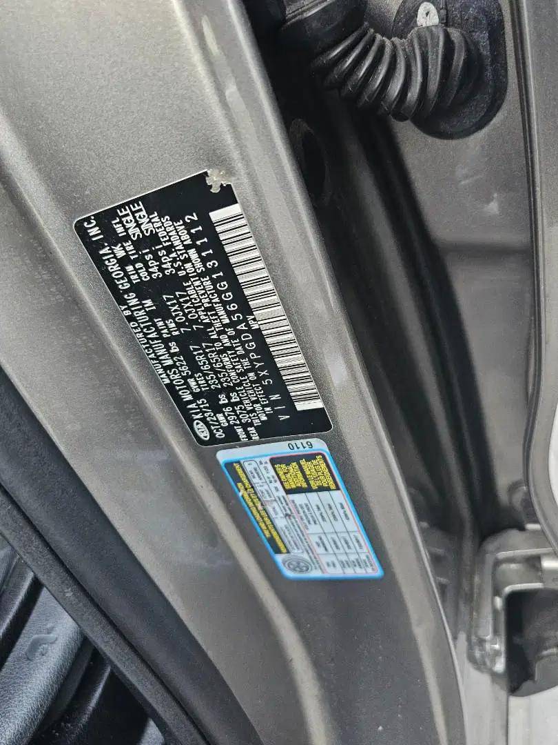 KIA SORENTO 2016 - Marhaba Auction Used Cars - Image 8