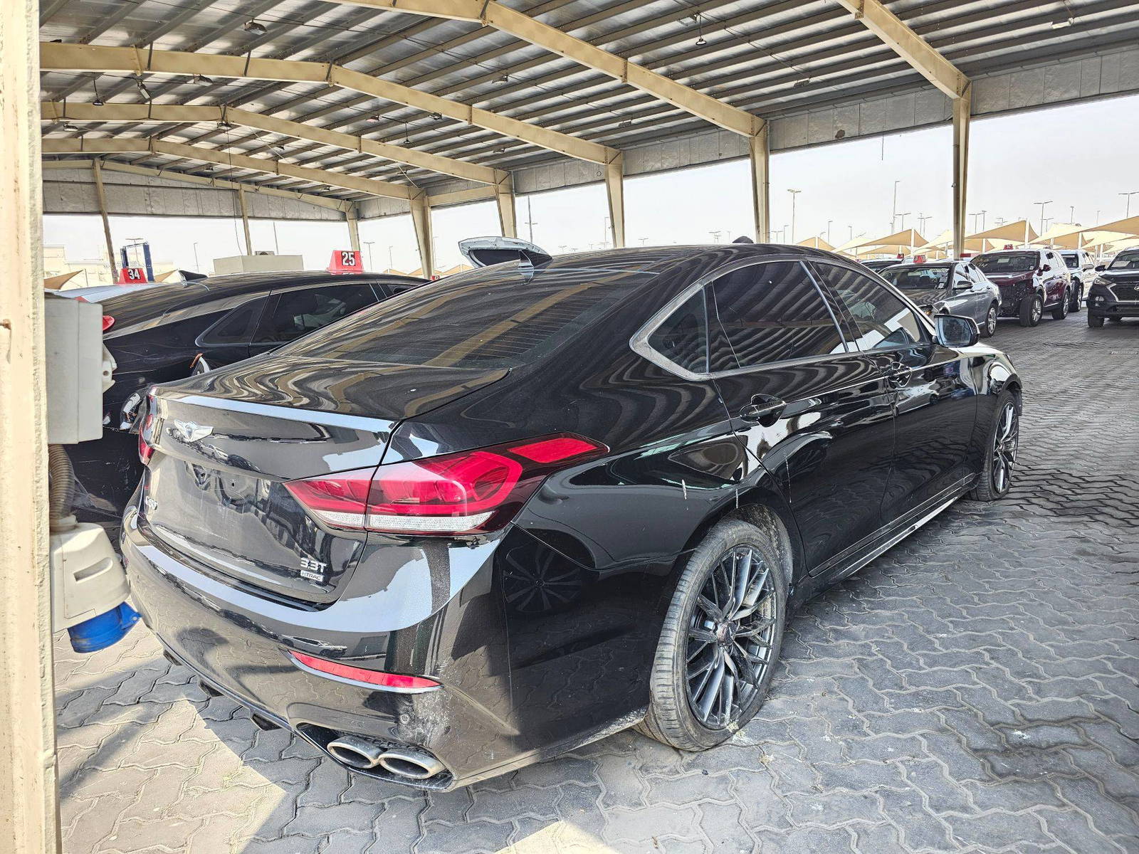 2019 GENESIS G80 — 104352 KM — Lot JB0KU285684 — Souq - Marhaba Auctions Used Cars - Image 3
