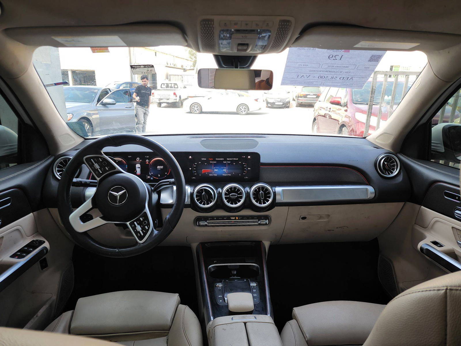 MERCEDES BENZ GLB 250 2023 - Marhaba Auction Used Cars - Image 10