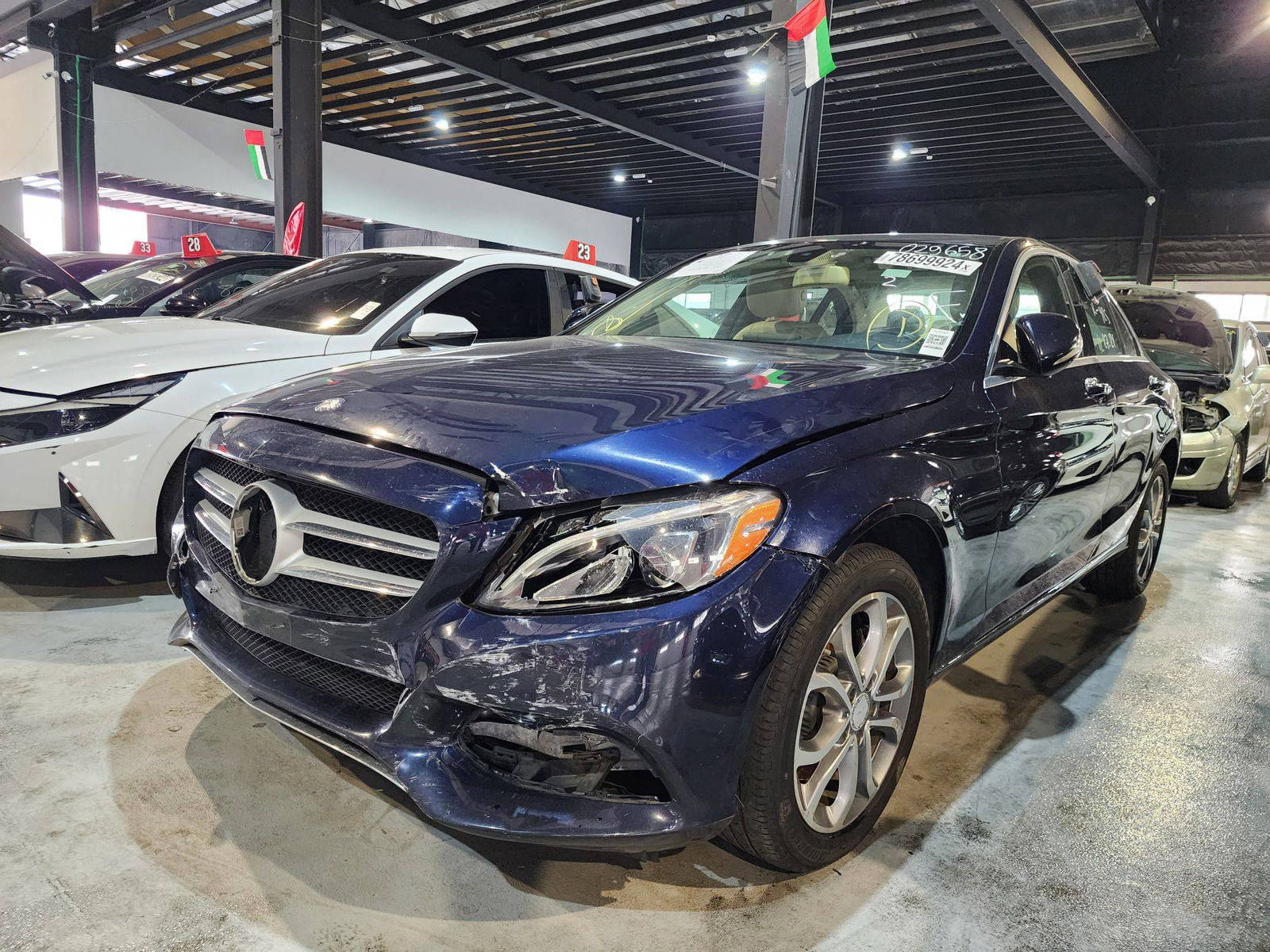 2015 MERCEDES BENZ C300 — 153435 Miles — Lot 29658 — Al Quoz - Marhaba Auctions Used Cars - Image 5