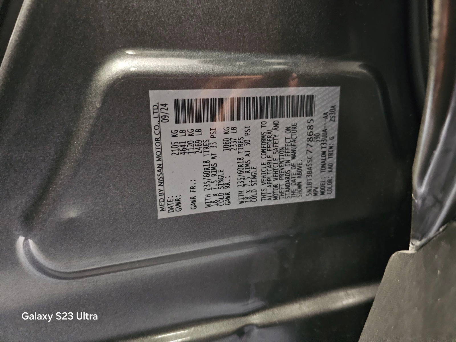 2025 NISSAN ROGUE — 18721 Miles — Lot SC778685 — Main - Marhaba Auctions Used Cars - Image 10