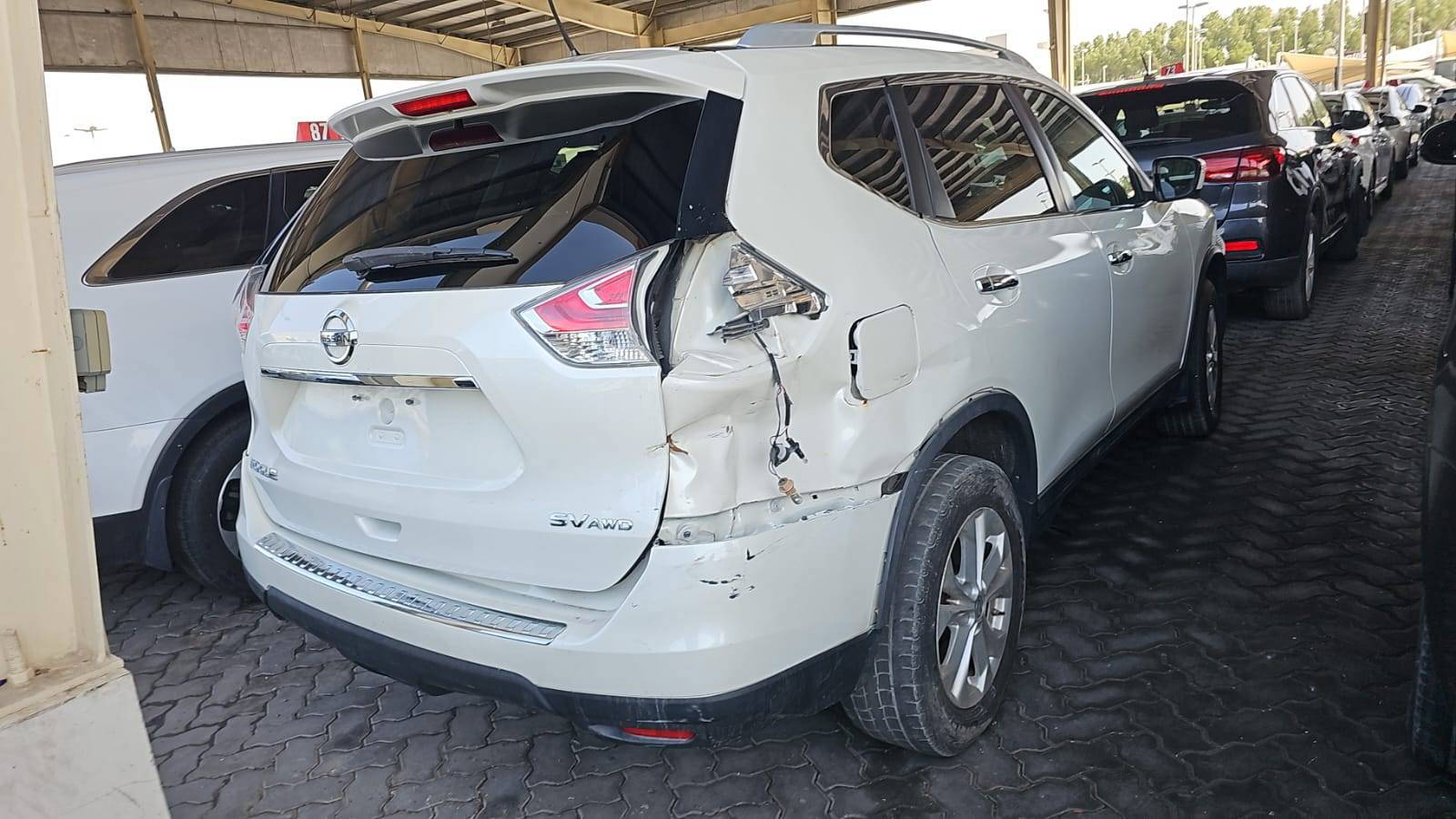 NISSAN ROGUE 2015 - Marhaba Auction Used Cars - Image 4