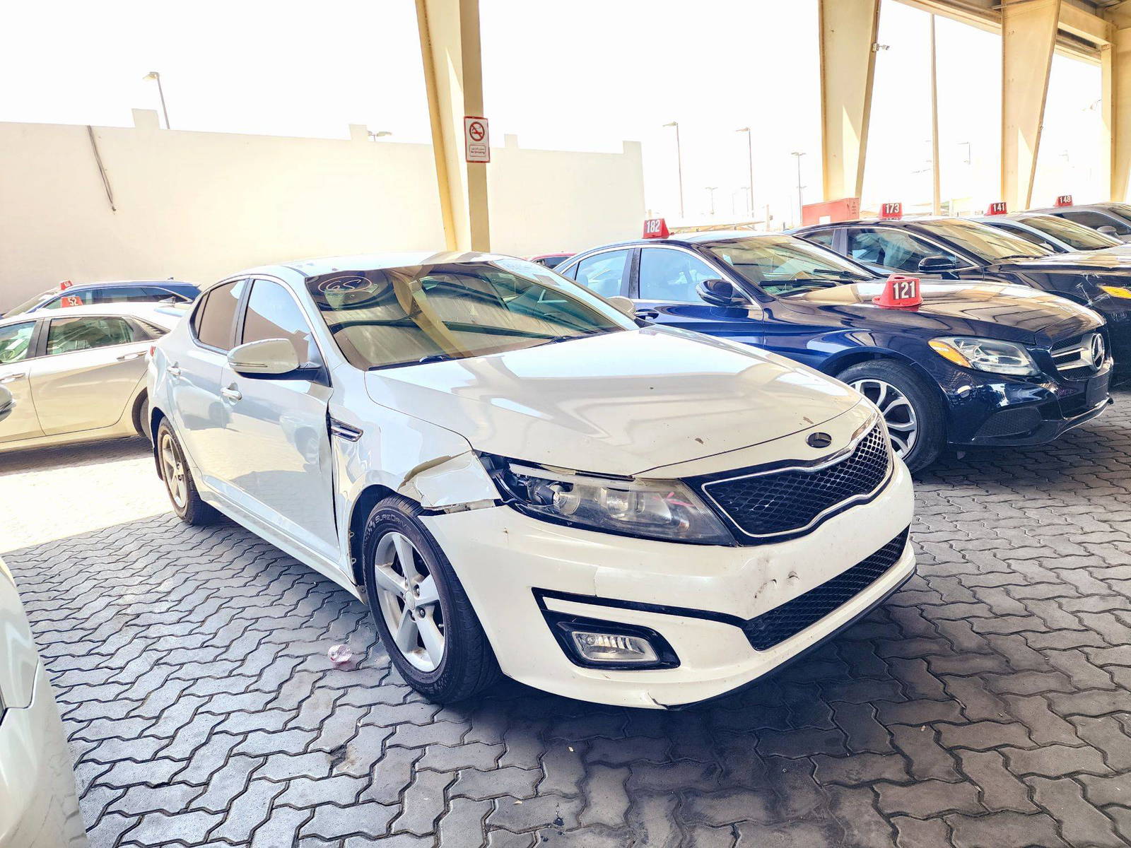 2014 KIA OPTIMA — 196276 Miles — Lot 279329 — Souq - Marhaba Auctions Used Cars - Image 3