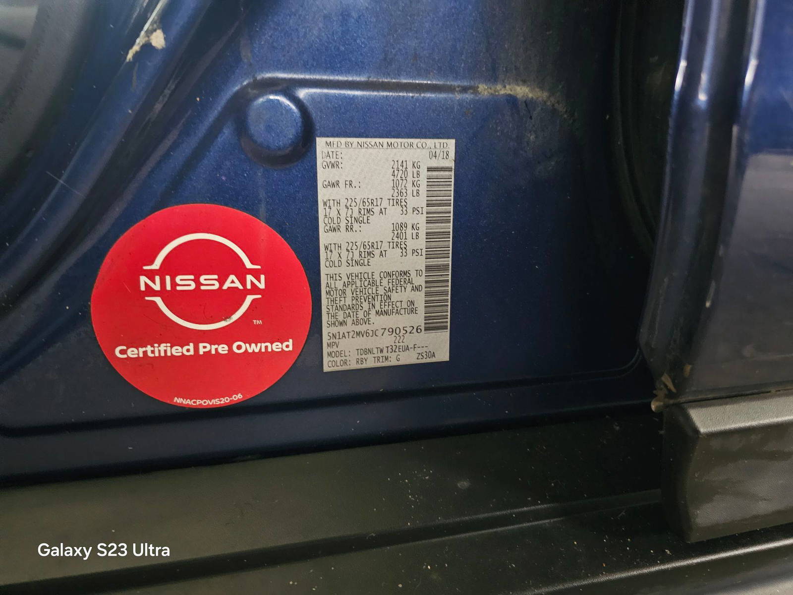 NISSAN ROGUE 2018 - Marhaba Auction Used Cars - Image 11