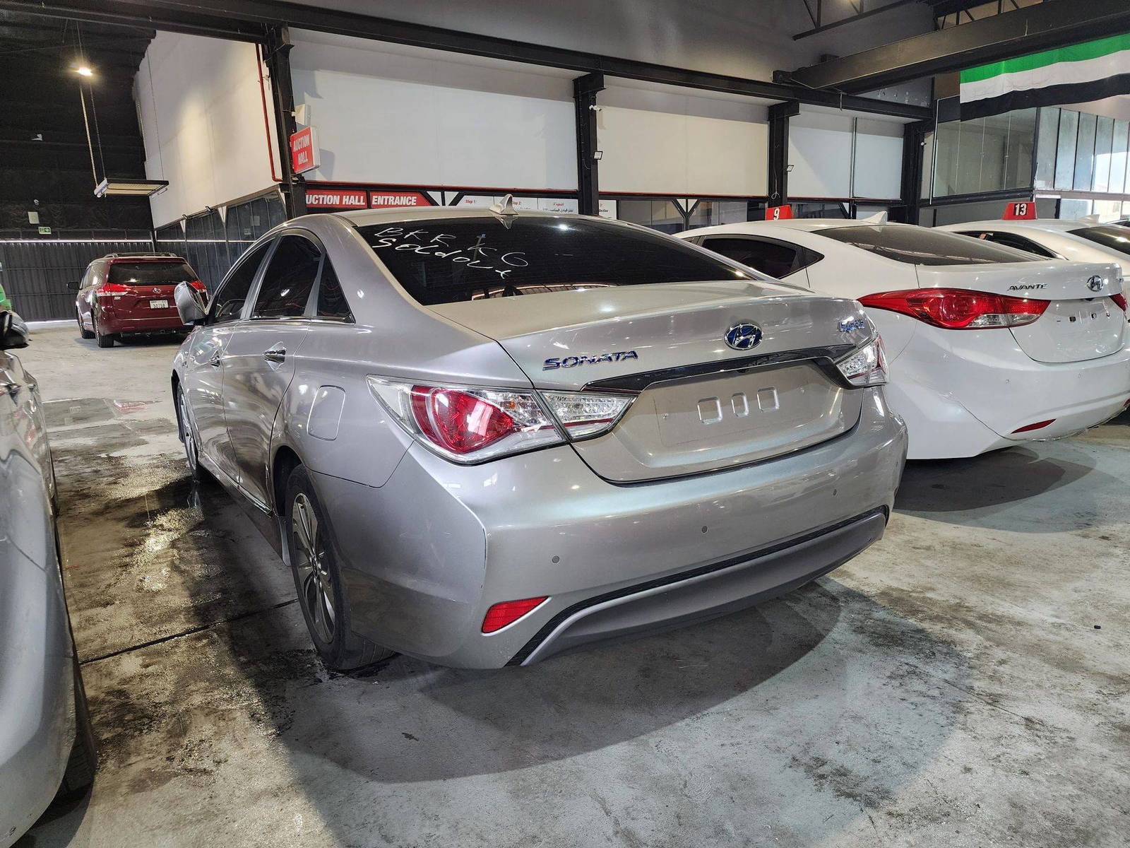 2014 HYUNDAI SONATA — 218181 KM — Lot 078830 — Al Quoz - Marhaba Auctions Used Cars - Image 5