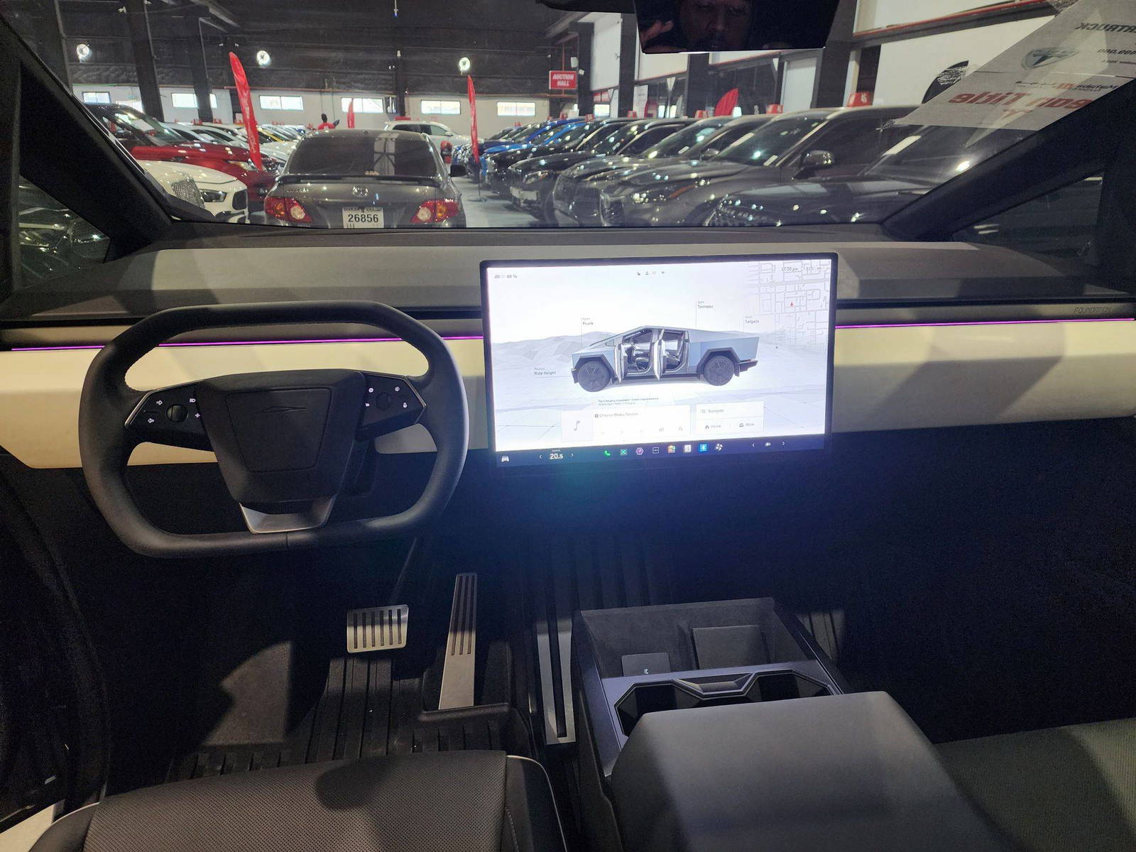 2024 TESLA CYBERTRUCK — 477 Miles — Lot 54939974 — Main - Marhaba Auctions Used Cars - Image 7