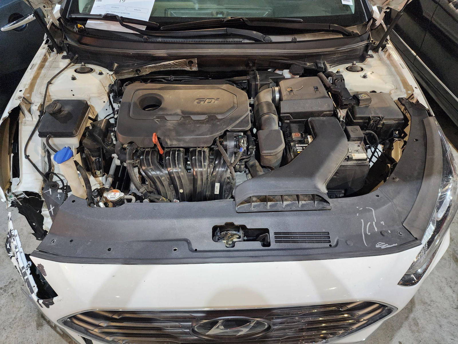 2019 HYUNDAI SONATA — 109359 KM — Lot H801646 — Main - Marhaba Auctions Used Cars - Image 13