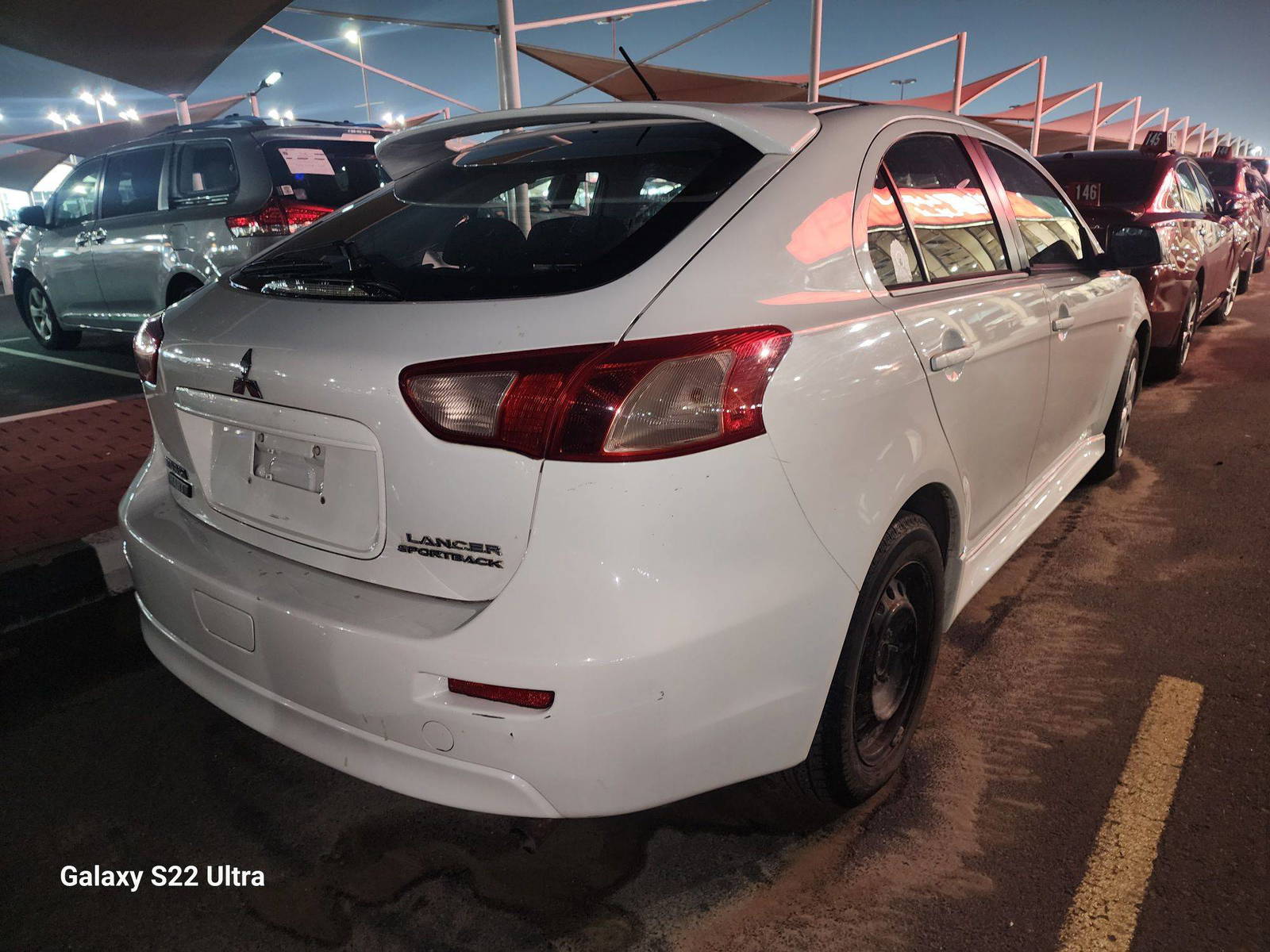 2013 MITSUBISHI LANCER ES SPORT — 109677 Miles — Lot 79752423 - Marhaba Auctions Used Cars - Image 3