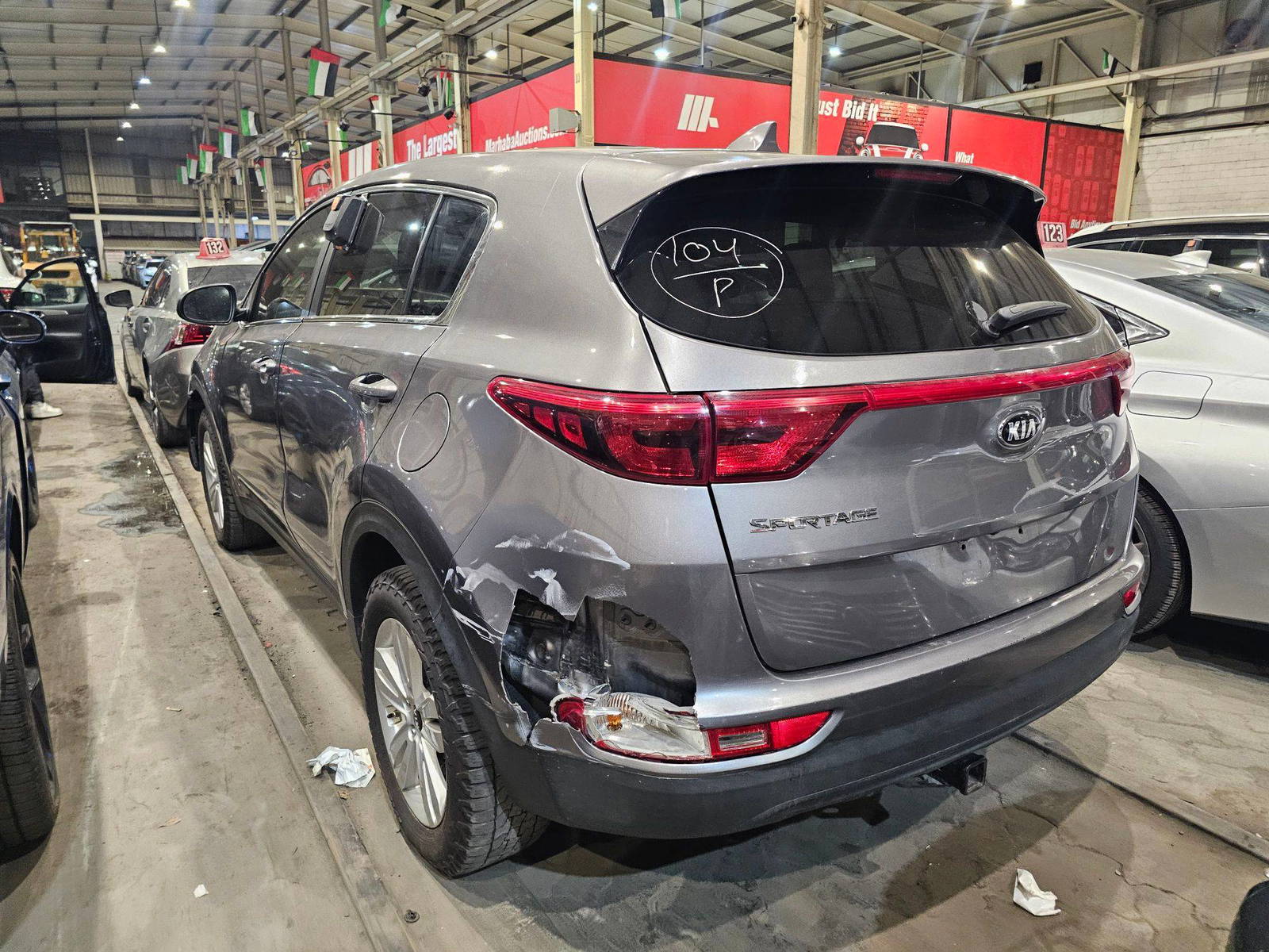 2019 KIA SPORTAGE — 133182 Miles — Lot XK7536185 — Main - Marhaba Auctions Used Cars - Image 4