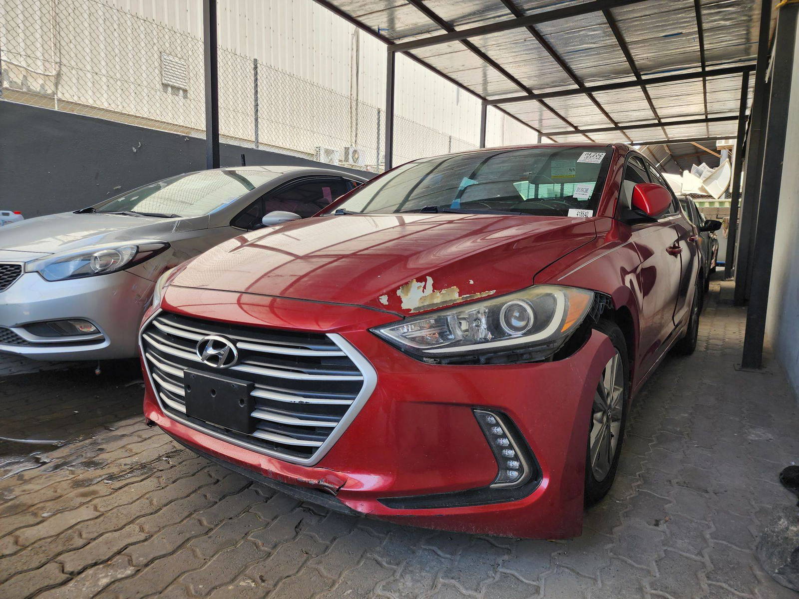 2017 HYUNDAI ELANTRA — 109240 Miles — Lot 418640 — Al Quoz - Marhaba Auctions Used Cars - Image 4
