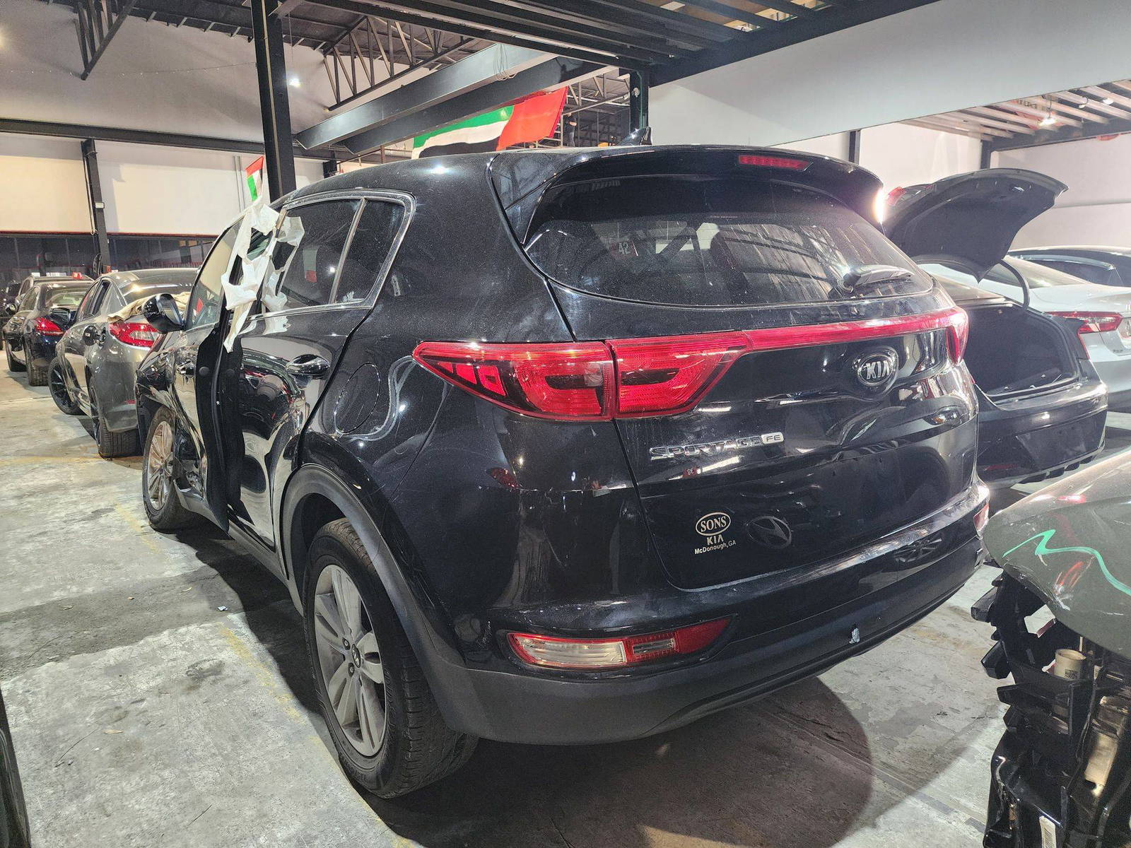 2018 KIA SPORTAGE — 169022 Miles — Lot 448405 — Souq - Marhaba Auctions Used Cars - Image 5