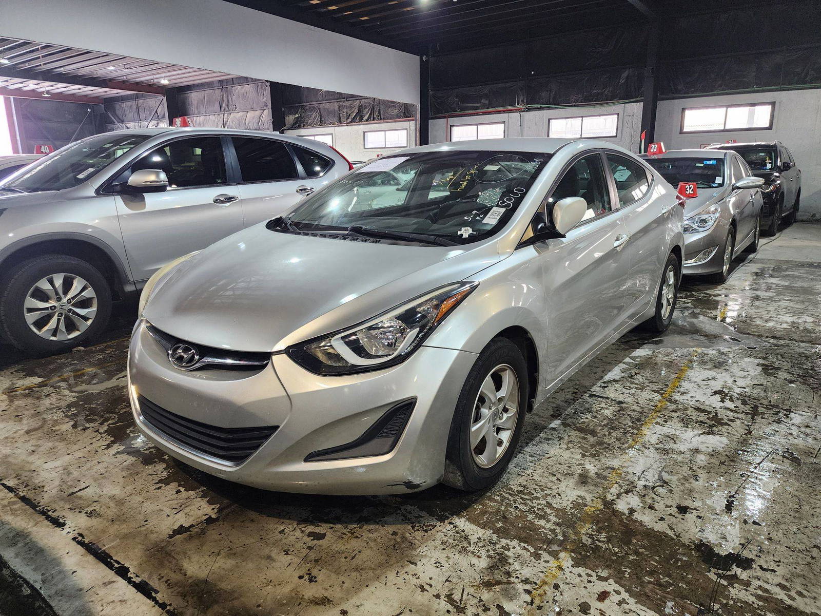 2015 HYUNDAI ELANTRA — 175931 Miles — Lot 348064 — Al Quoz - Marhaba Auctions Used Cars - Image 6