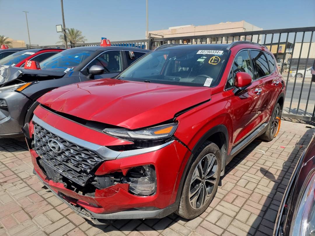 2019 HYUNDAI SANTA FE — 93140 Miles — Lot 214578 — Main - Marhaba Auctions Used Cars - Image 4