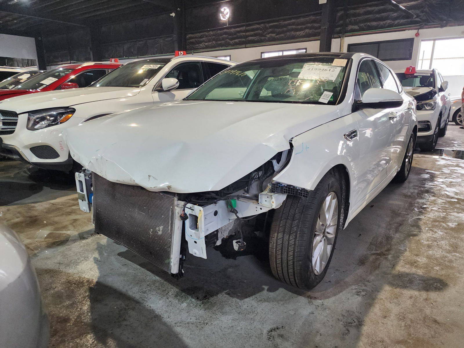 2016 KIA OPTIMA — 86646 Miles — Lot 098080 — Al Quoz - Marhaba Auctions Used Cars - Image 3