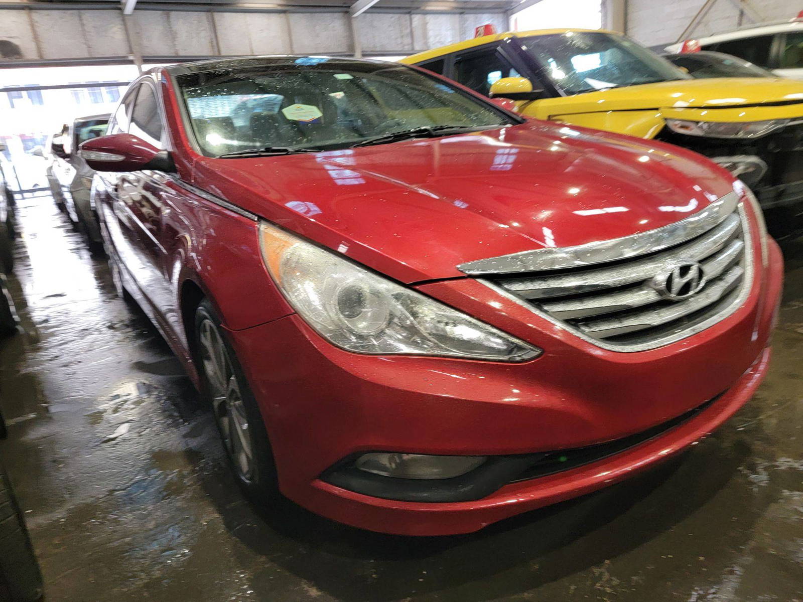 HYUNDAI SONATA 2014 - Marhaba Auction Used Cars - Image 4