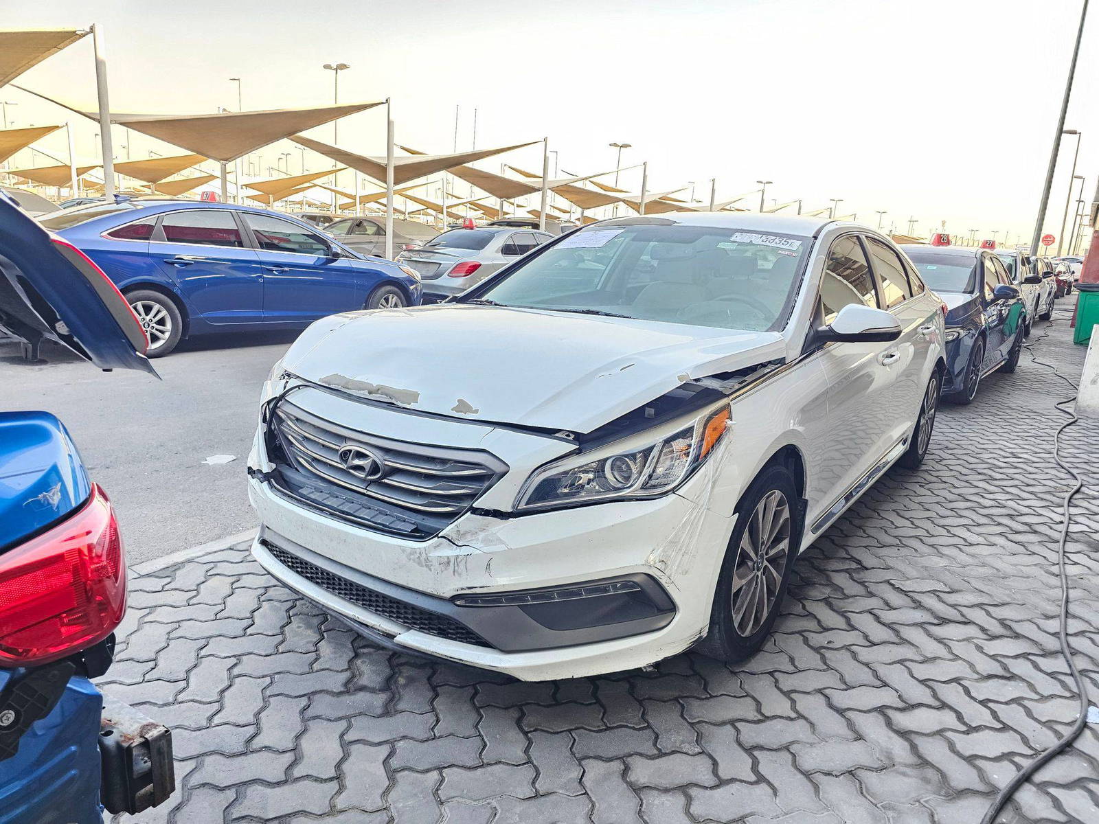2017 HYUNDAI SONATA — 170703 Miles — Lot F2HH457074 — Souq - Marhaba Auctions Used Cars - Image 5