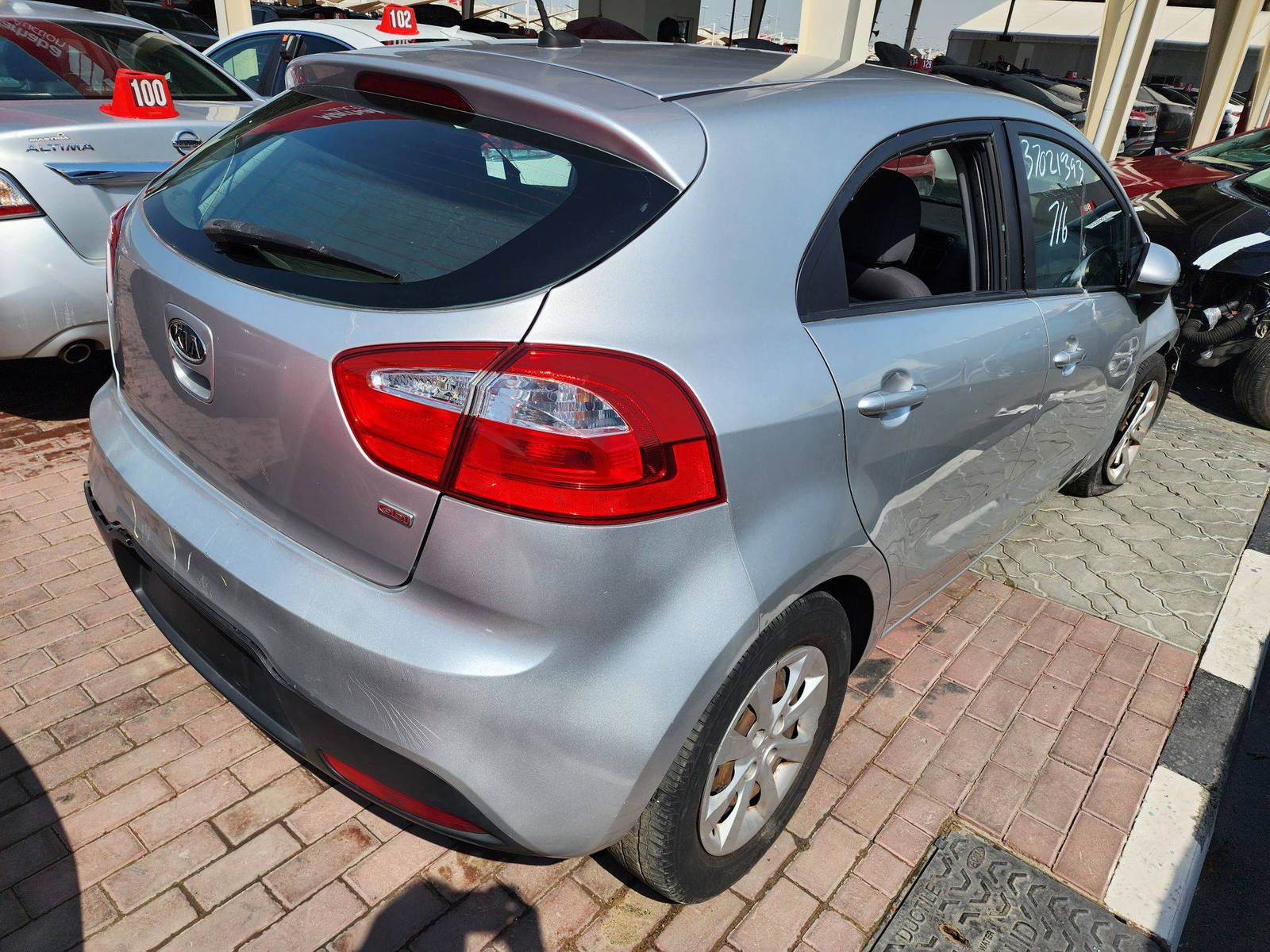 2013 KIA RIO — 209532 Miles — Lot 37021393 - Marhaba Auctions Used Cars - Image 3