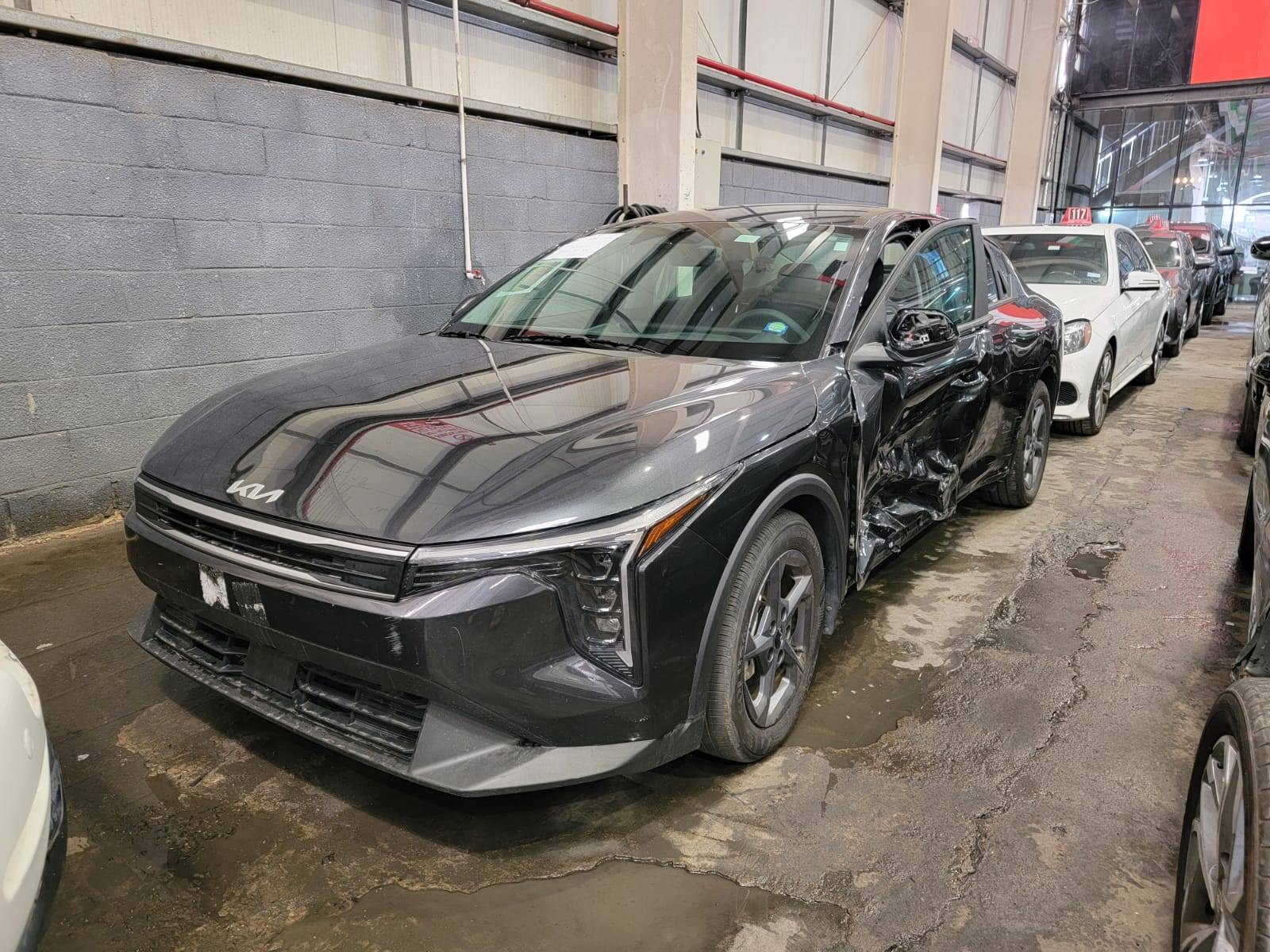 2025 KIA K4 — 7372 Miles — Lot 2SE015222 — Main - Marhaba Auctions Used Cars - Image 3