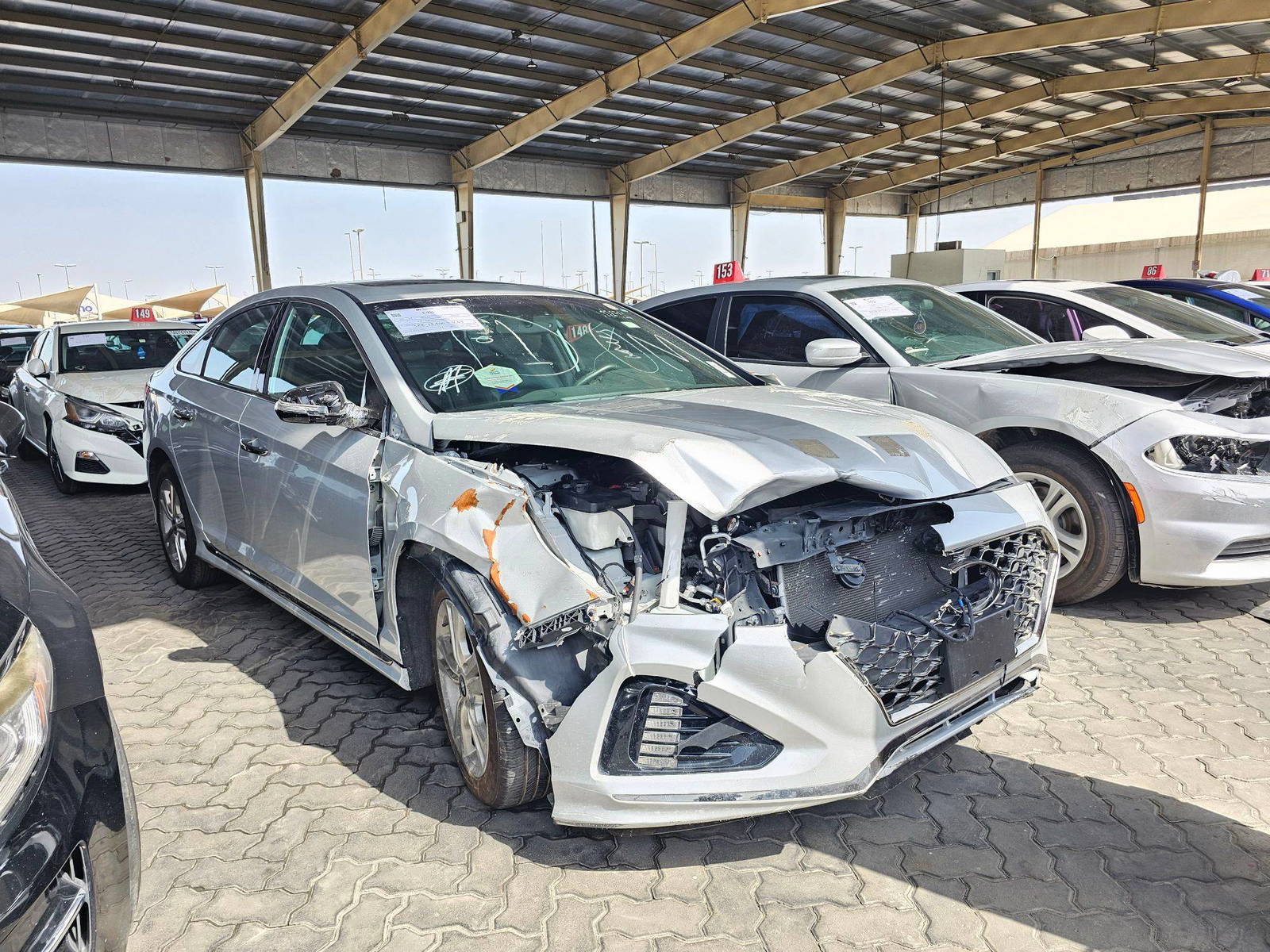 2018 HYUNDAI SONATA — 97671 Miles — Lot 215487 — Main - Marhaba Auctions Used Cars - Image 4