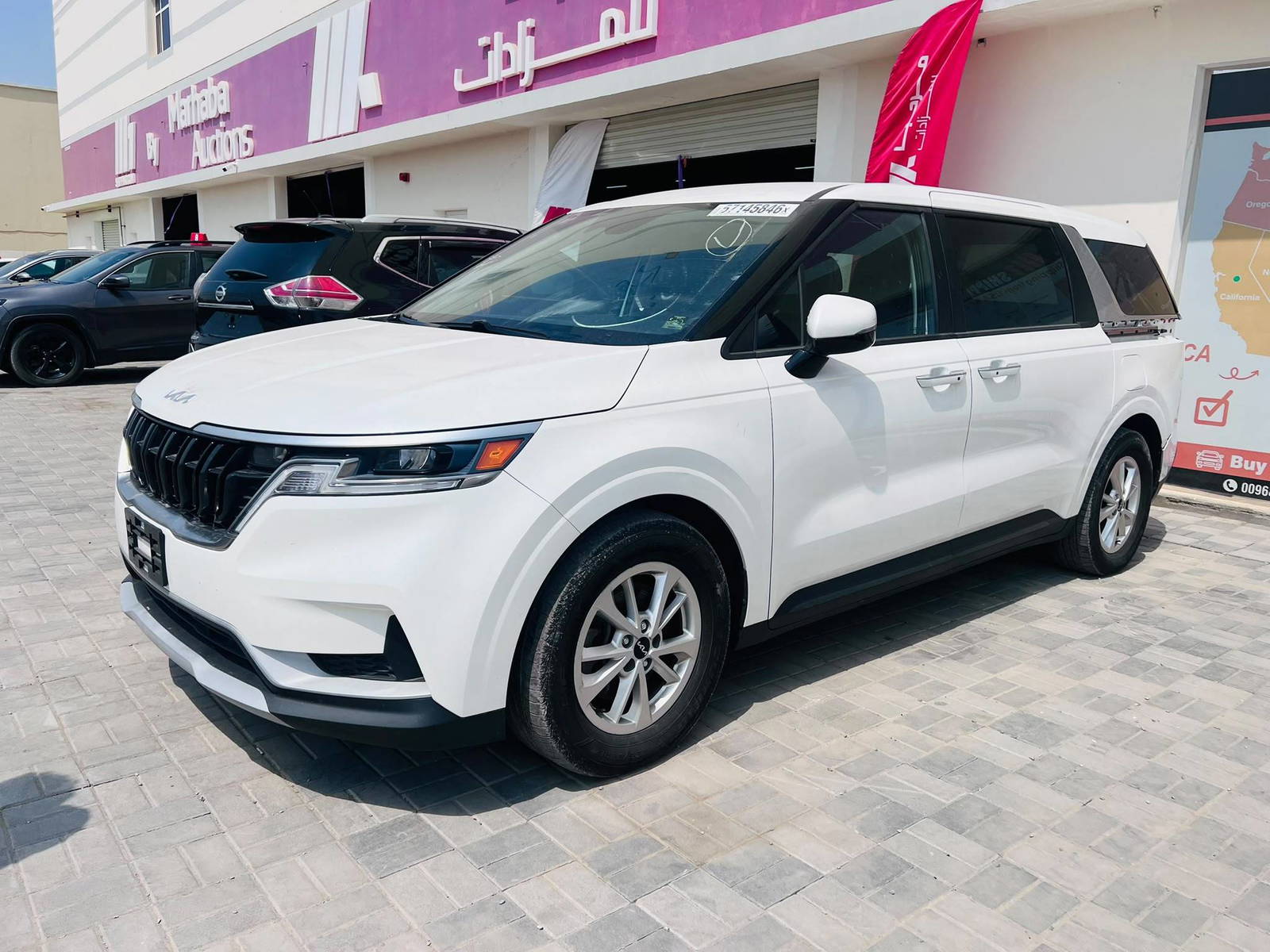 2023 KIA CARNIVAL LX — 79190 Miles — Lot 57145846 - Marhaba Auctions Used Cars - Image 3