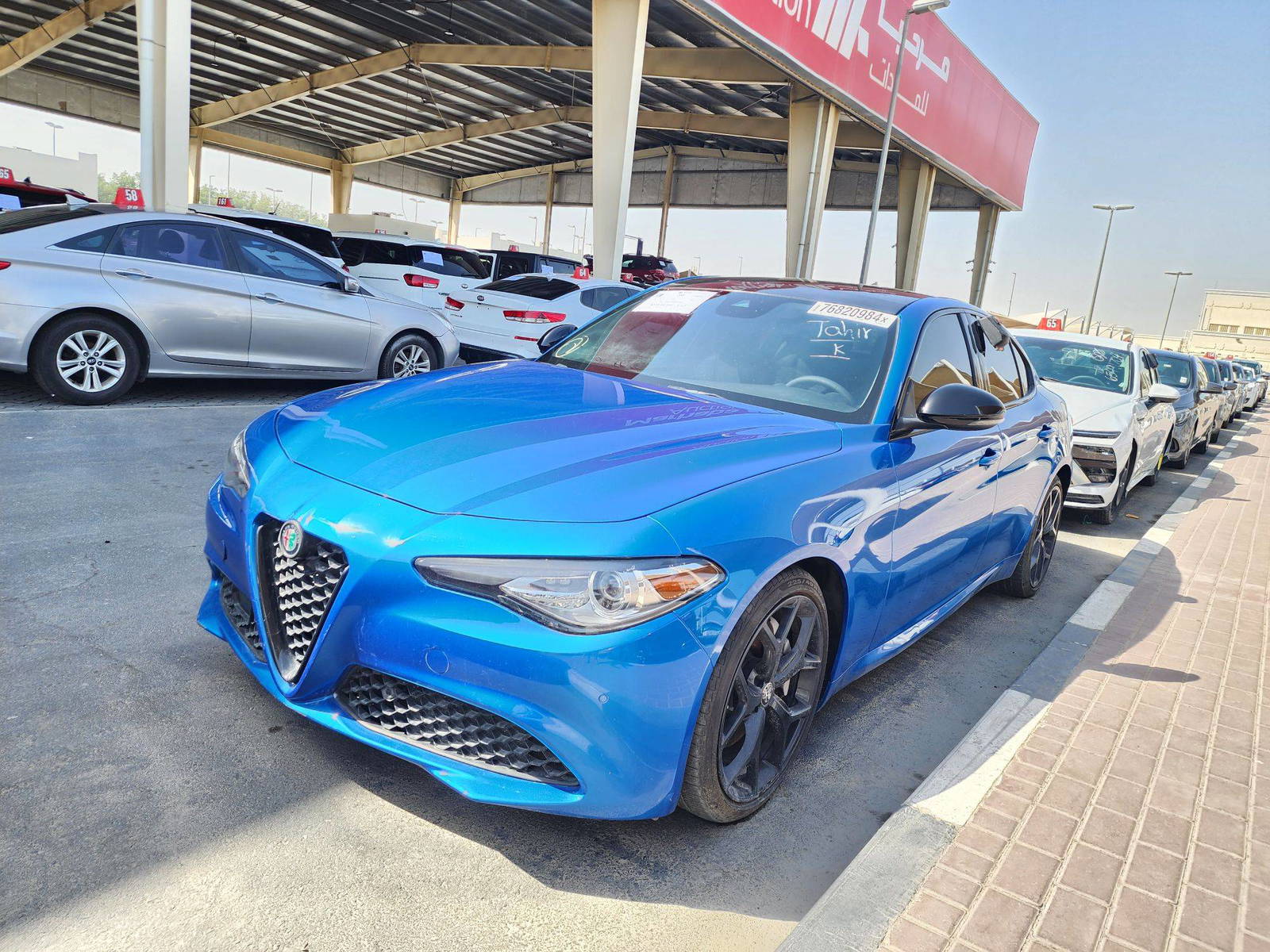 2021 ALFA ROMEO GIULIA — 30451 Miles — Lot N7M7644105 — Souq - Marhaba Auctions Used Cars - Image 4