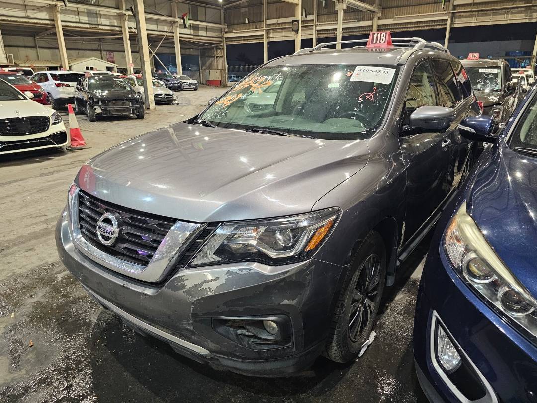 2017 NISSAN PATHFINDER — 164622 Miles — Lot C604555 — Main - Marhaba Auctions Used Cars - Image 3