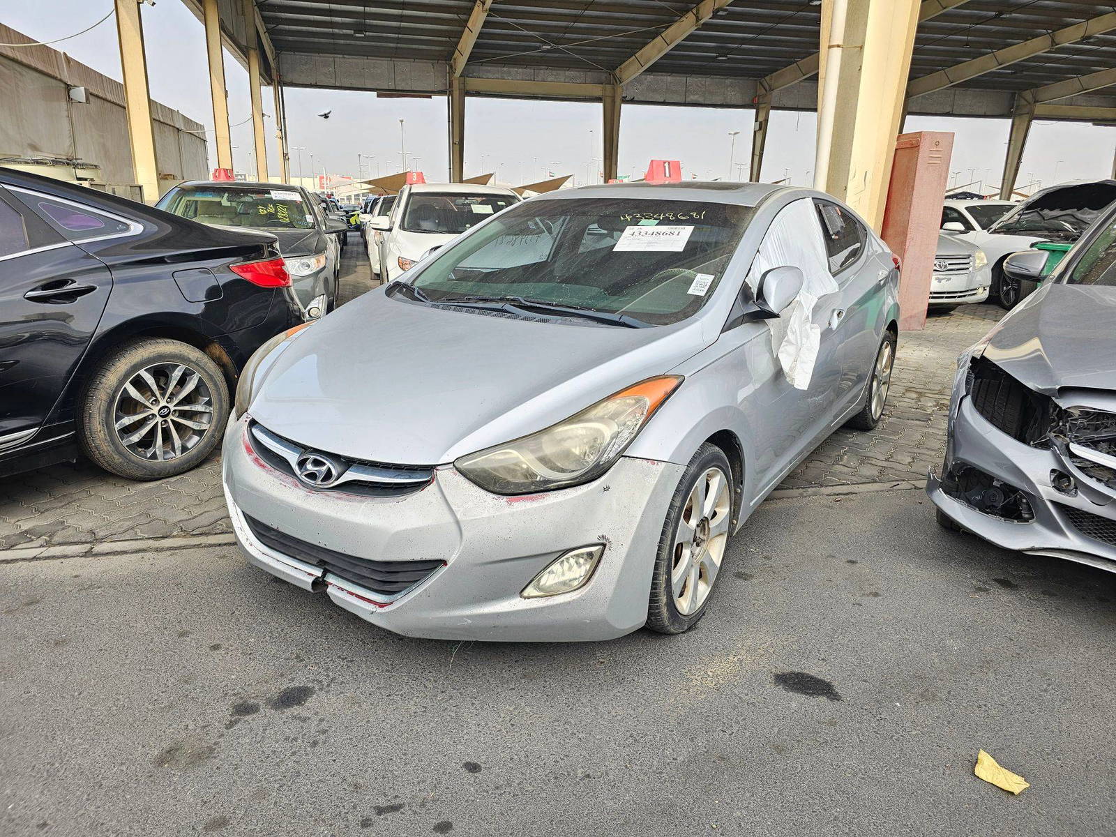 2013 HYUNDAI ELANTRA — 195390 Miles — Lot 43348681 — Souq - Marhaba Auctions Used Cars - Image 5