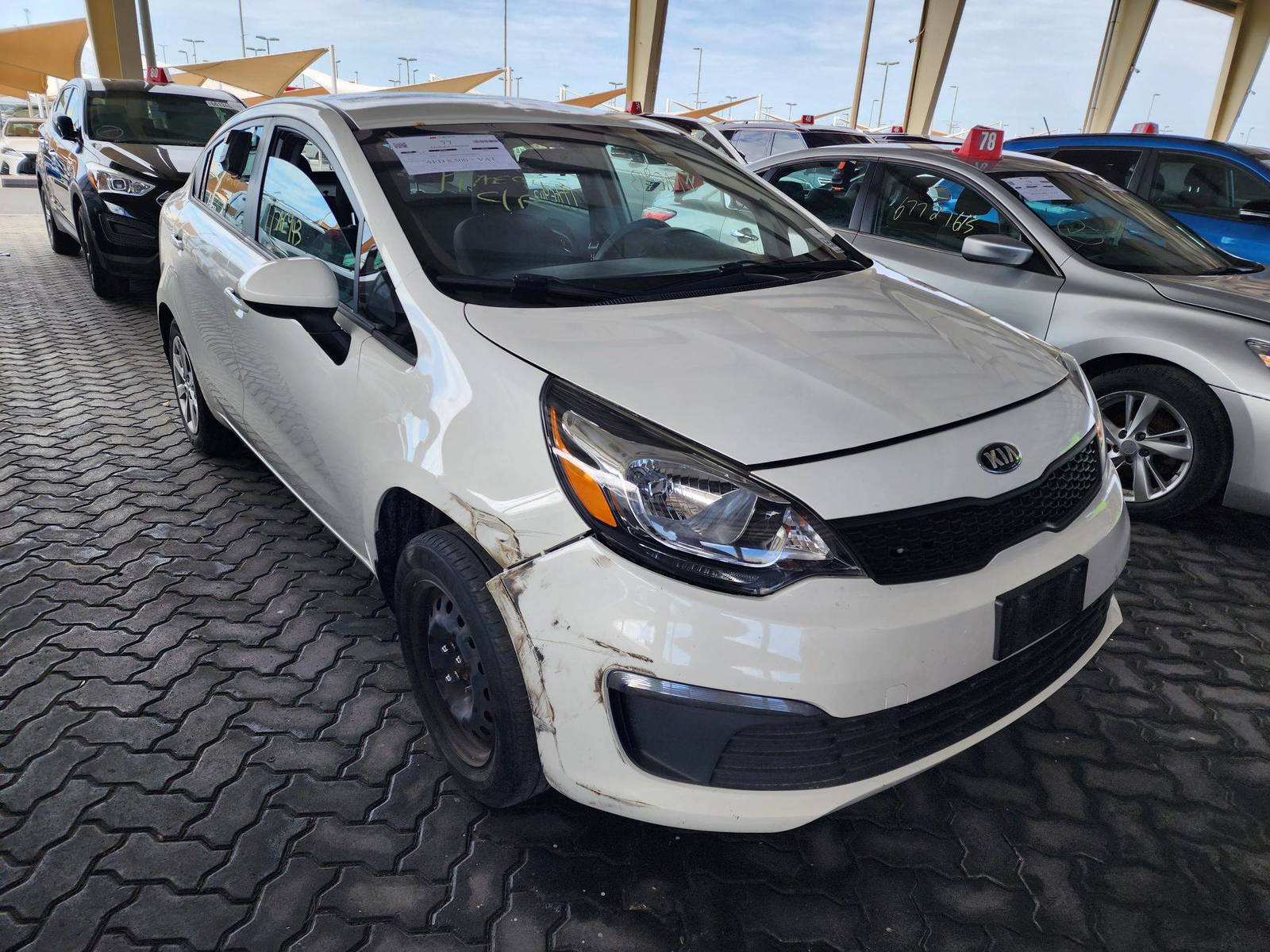 2016 KIA RIO — 115169 KM — Lot 008622 - Marhaba Auctions Used Cars - Image 6