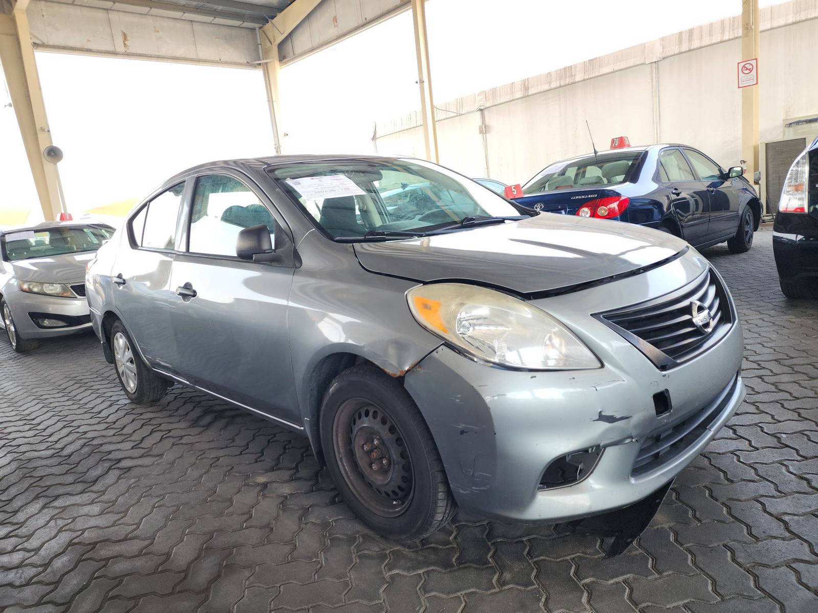 2013 NISSAN VERSA — 125780 Miles — Lot P3DL830342 — Souq - Marhaba Auctions Used Cars - Image 4