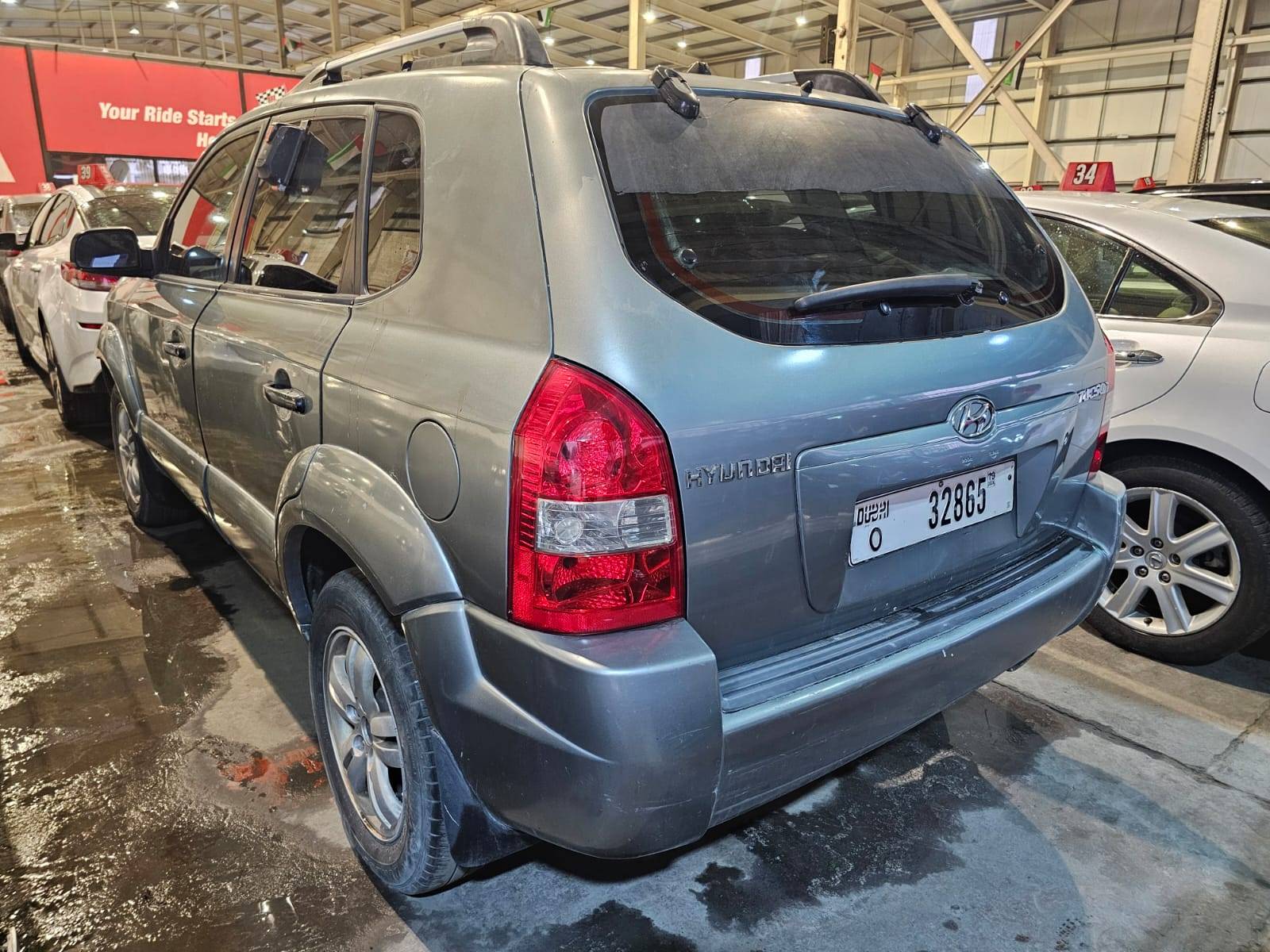 HYUNDAI TUCSON 2008 - Marhaba Auction Used Cars - Image 4
