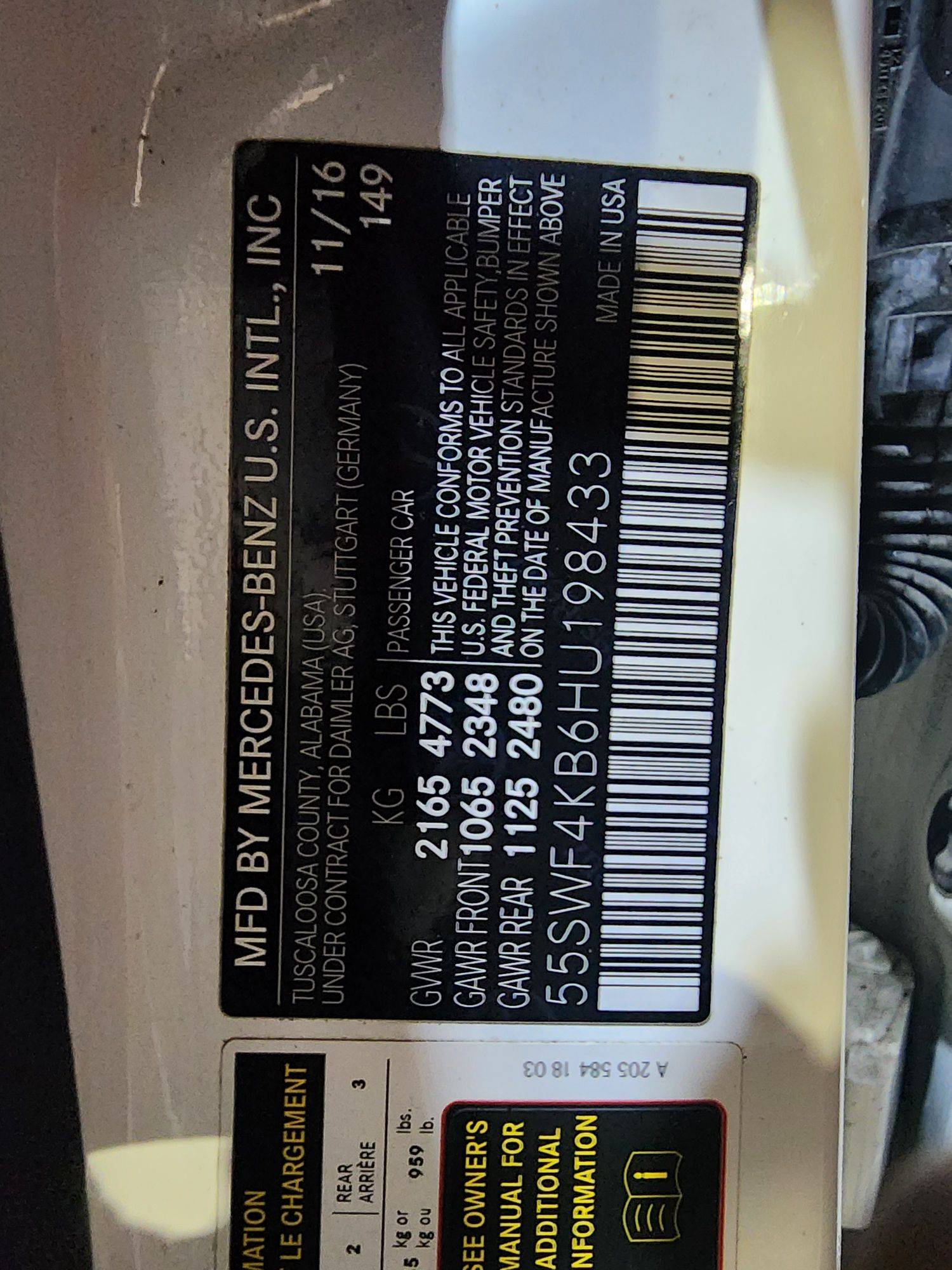 MERCEDES BENZ C300 2017 - Marhaba Auction Used Cars - Image 10