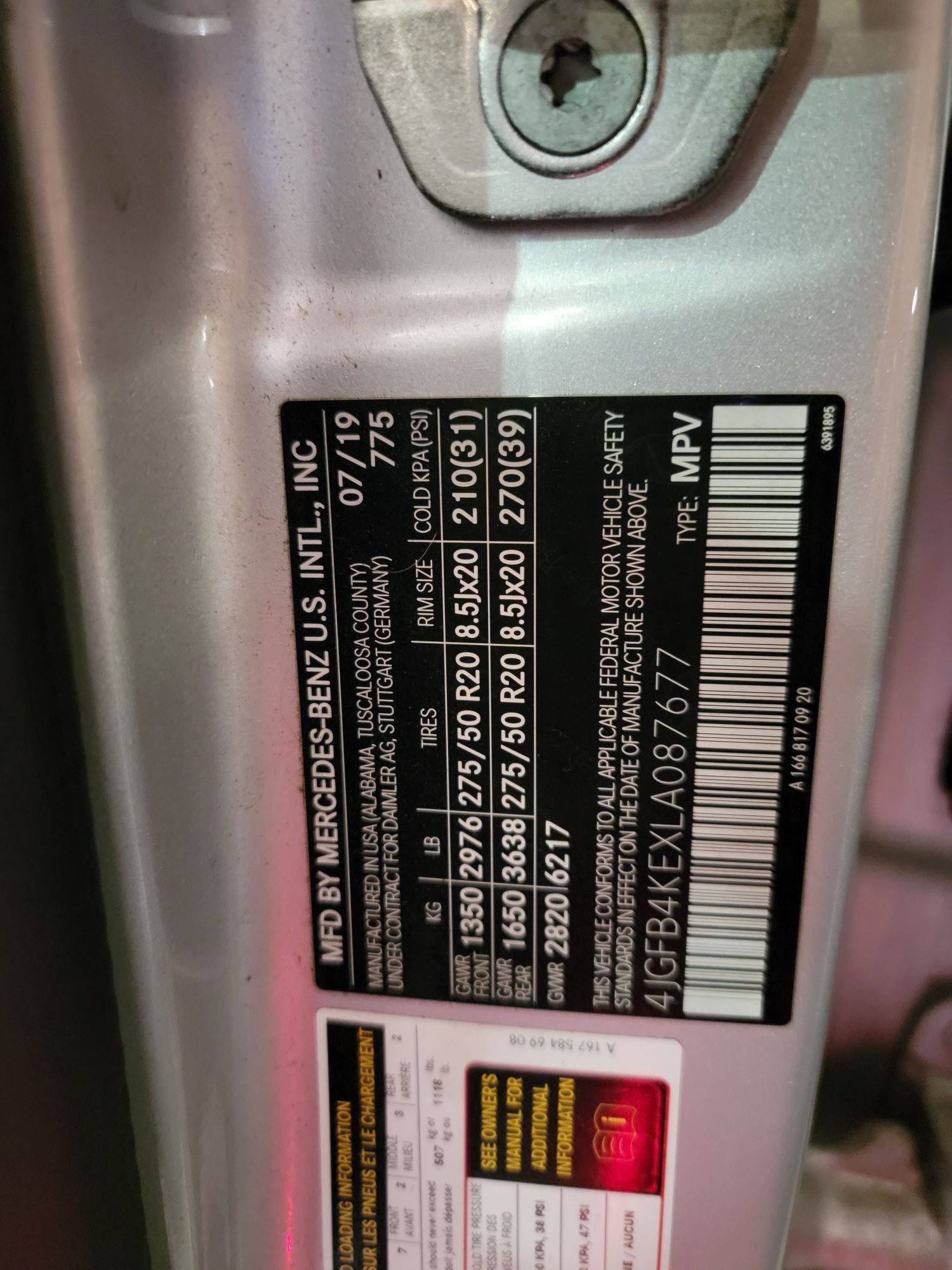 MERCEDES BENZ GLE 350 2020 - Marhaba Auction Used Cars - Image 10