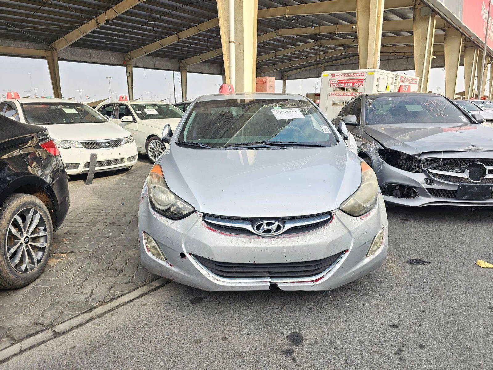 2013 HYUNDAI ELANTRA — 195390 Miles — Lot 43348681 — Souq - Marhaba Auctions Used Cars - Image 4