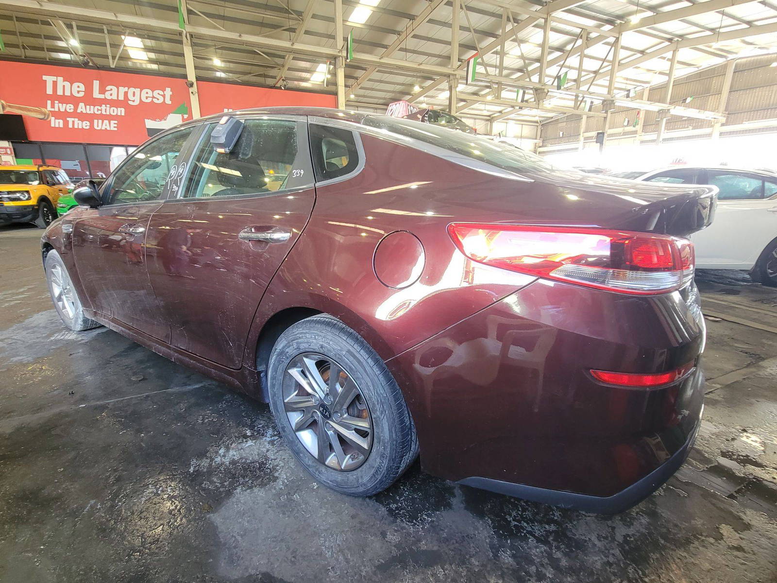 2019 KIA OPTIMA — 138796 Miles — Lot 357516 — Main - Marhaba Auctions Used Cars - Image 3