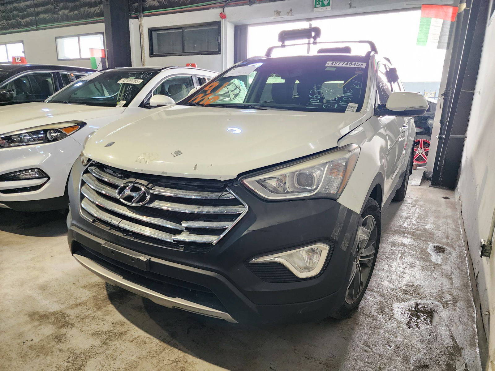 2016 HYUNDAI SANTA FE — 146217 Miles — Lot 42774545 — Al Quoz - Marhaba Auctions Used Cars - Image 4