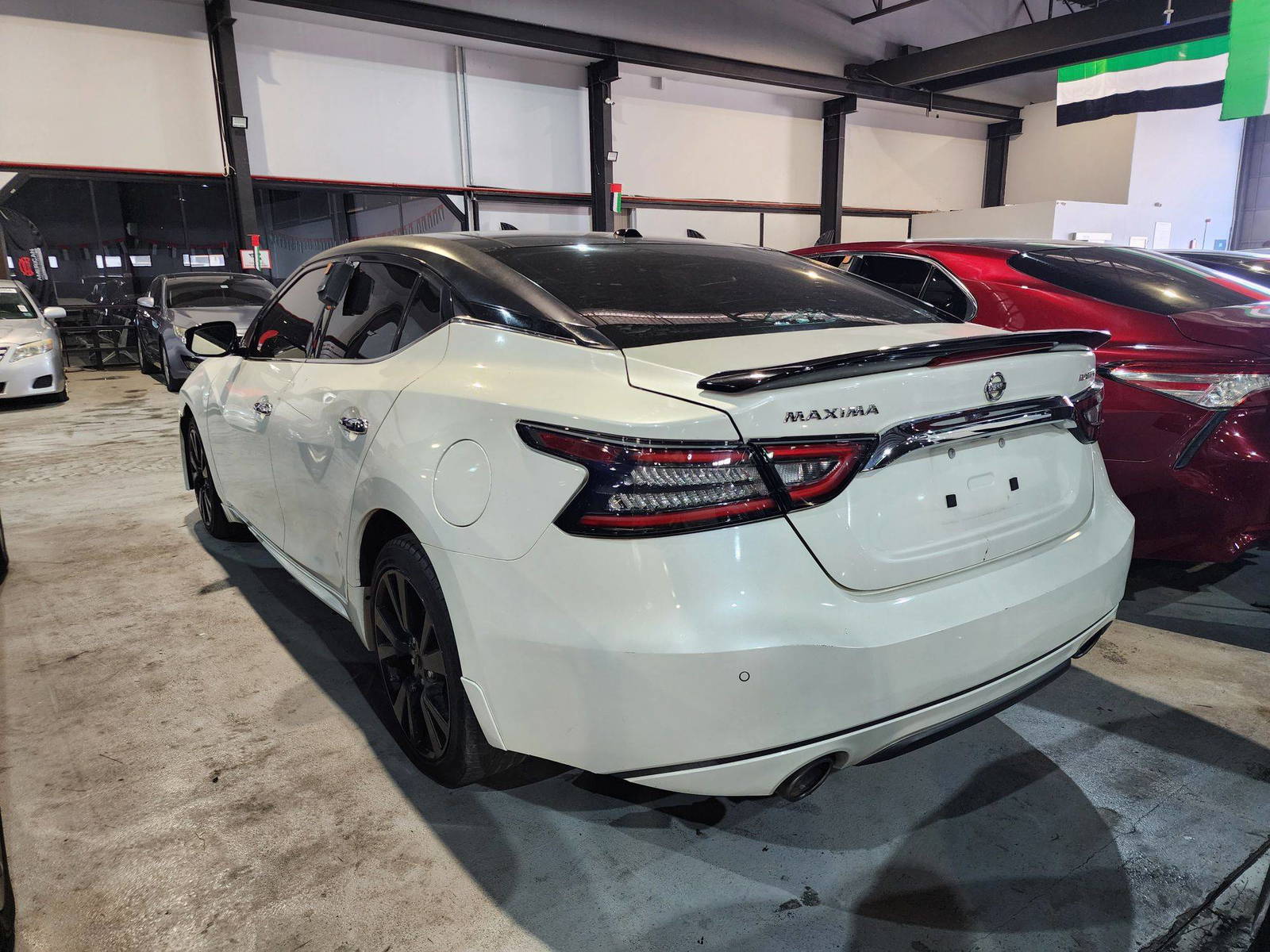 2016 NISSAN MAXIMA — 166851 Miles — Lot P2GC376357 — Al Quoz - Marhaba Auctions Used Cars - Image 3