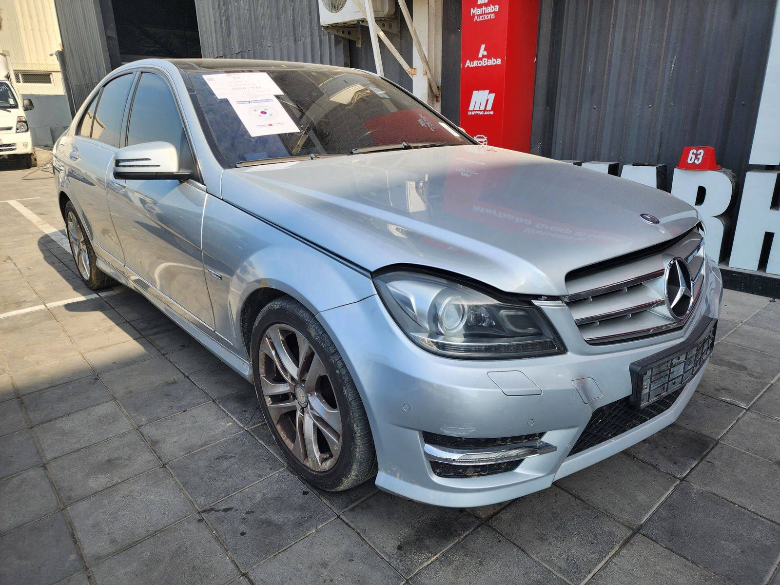 MERCEDES BENZ C200 2012 - Marhaba Auction Used Cars - Image 3
