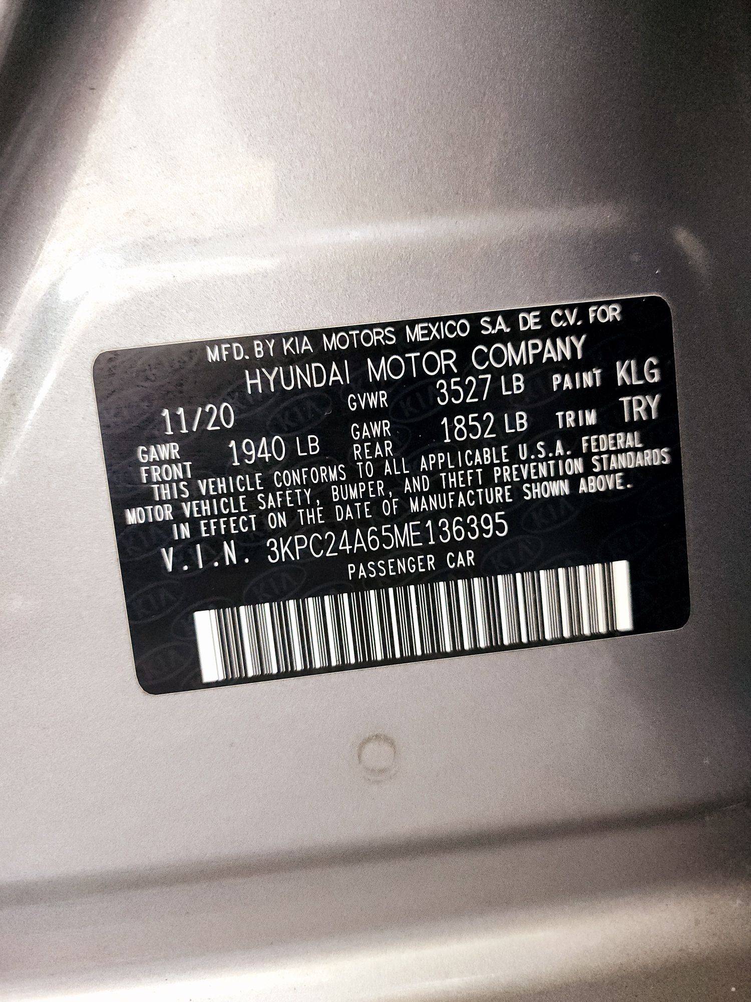 2021 HYUNDAI ACCENT — 154154 Miles — Lot 72509464 — Souq - Marhaba Auctions Used Cars - Image 9