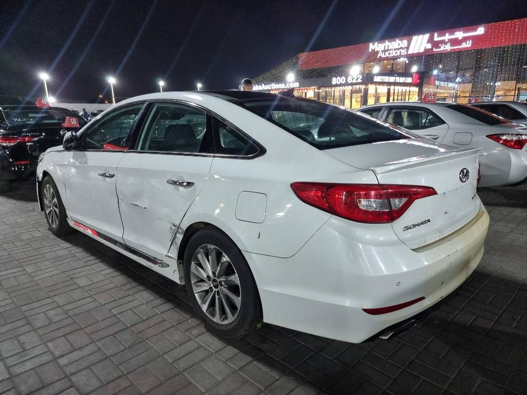 2016 HYUNDAI SONATA — 176861 KM — Lot 125487 — Ind. 12 - Marhaba Auctions Used Cars - Image 3