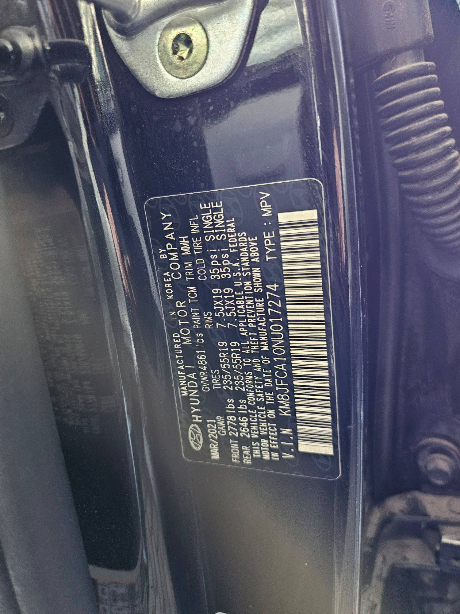 HYUNDAI TUCSON 2022 - Marhaba Auction Used Cars - Image 9