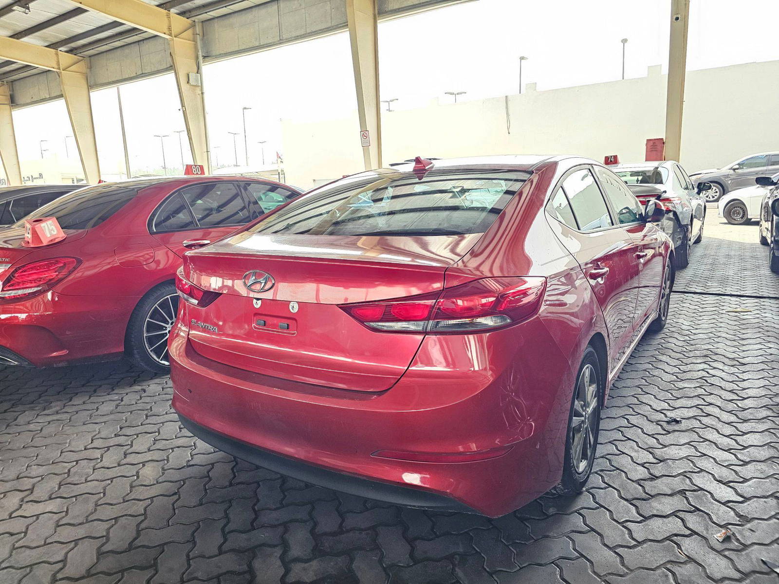 2018 HYUNDAI ELANTRA — 170416 Miles — Lot F7JH304979 — Ind. 12 - Marhaba Auctions Used Cars - Image 3