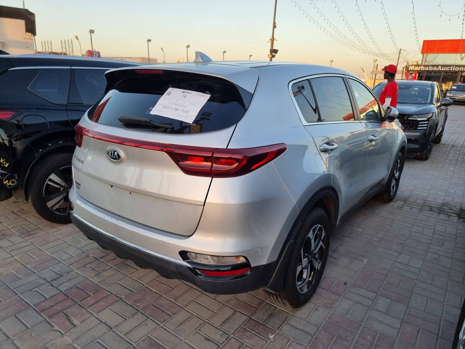 2021 KIA SPORTAGE — 84642 Miles — Lot 879091 — Ind. 12 - Marhaba Auctions Used Cars - Image 3