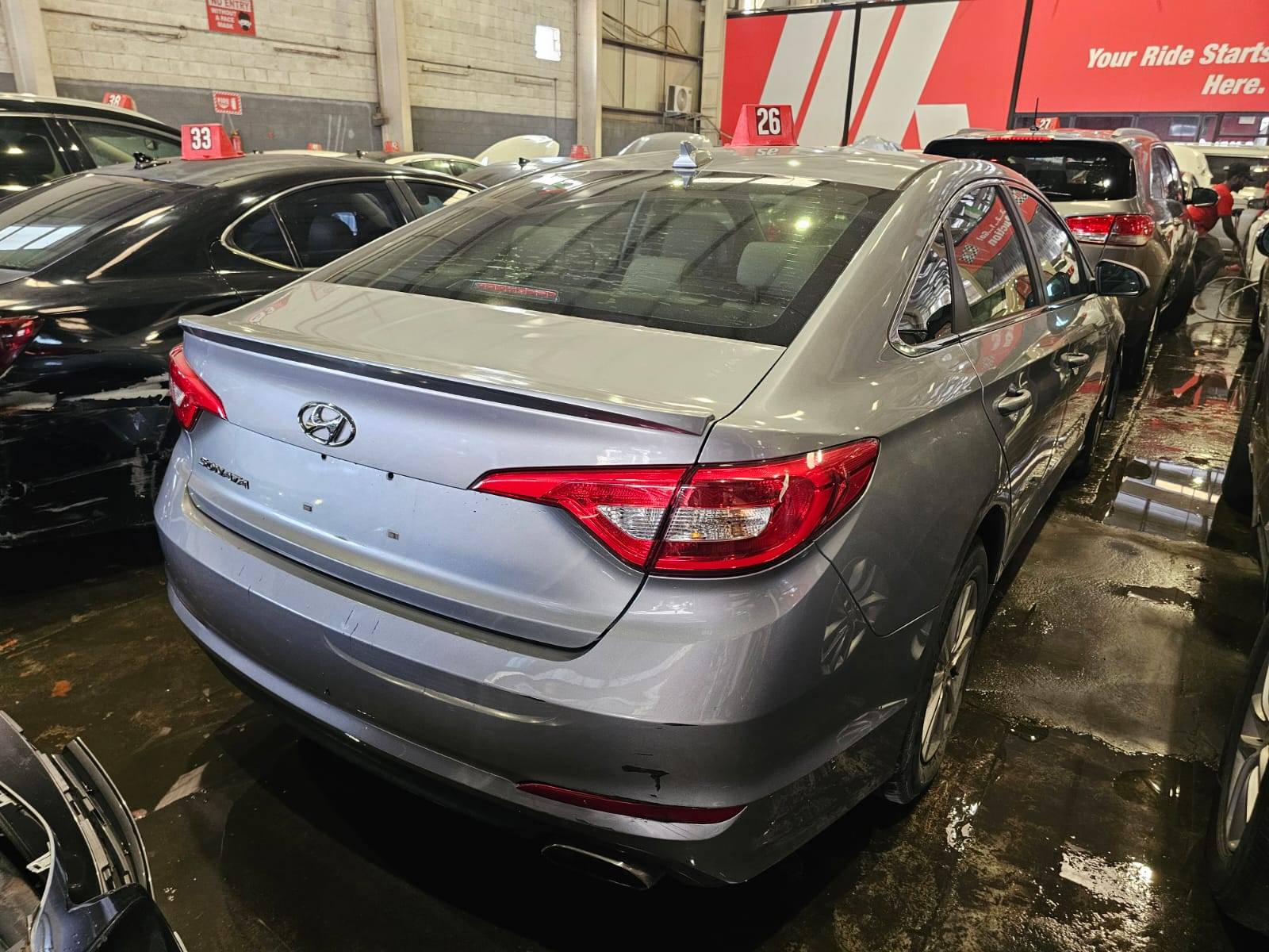 HYUNDAI SONATA 2015 - Marhaba Auction Used Cars - Image 4