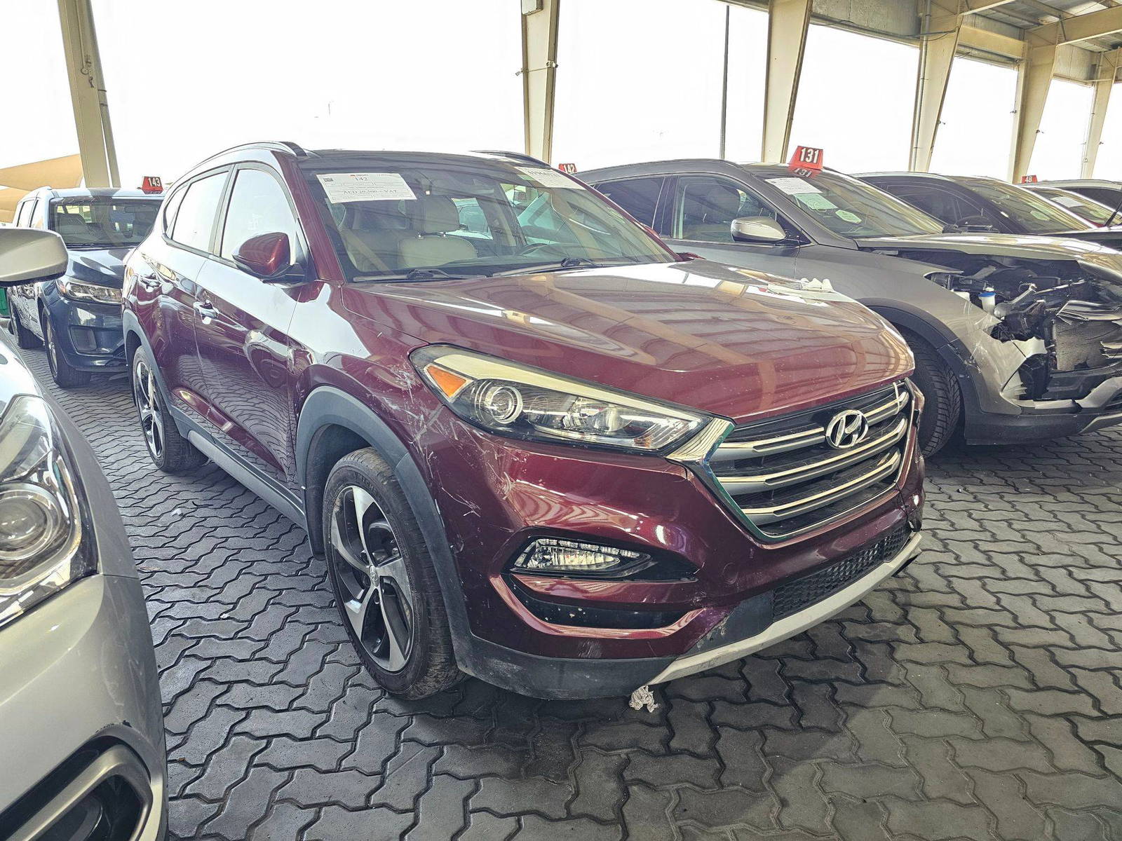 2017 HYUNDAI TUCSON — 109009 Miles — Lot CA29HU307924 — Souq - Marhaba Auctions Used Cars - Image 4