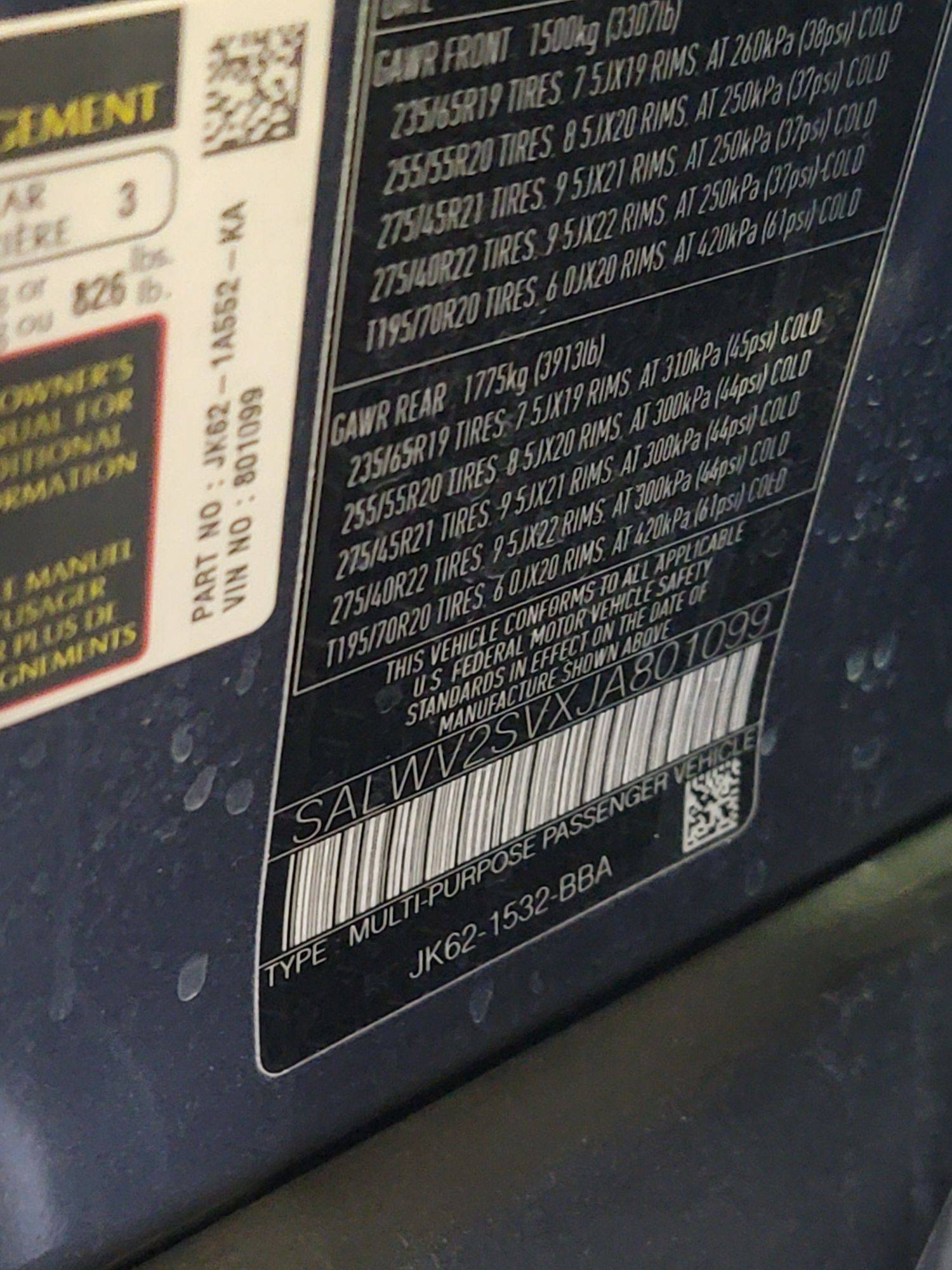 LAND ROVER RANGE ROVER SPORT HSE DYNAMIC 2018 - Marhaba Auction Used Cars - Image 10