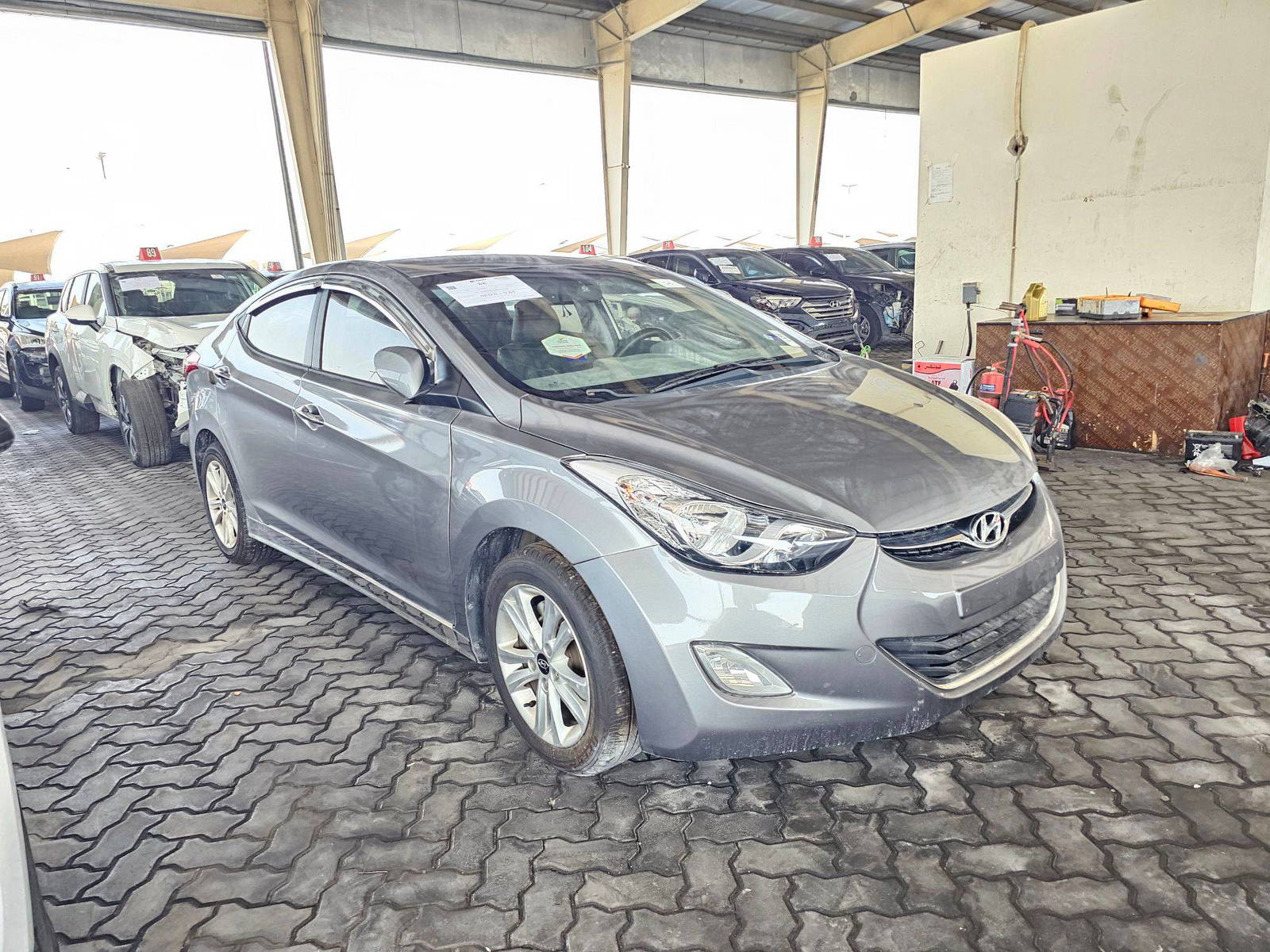 2011 HYUNDAI AVANTE — 186453 KM — Lot 078110 — Souq - Marhaba Auctions Used Cars - Image 3