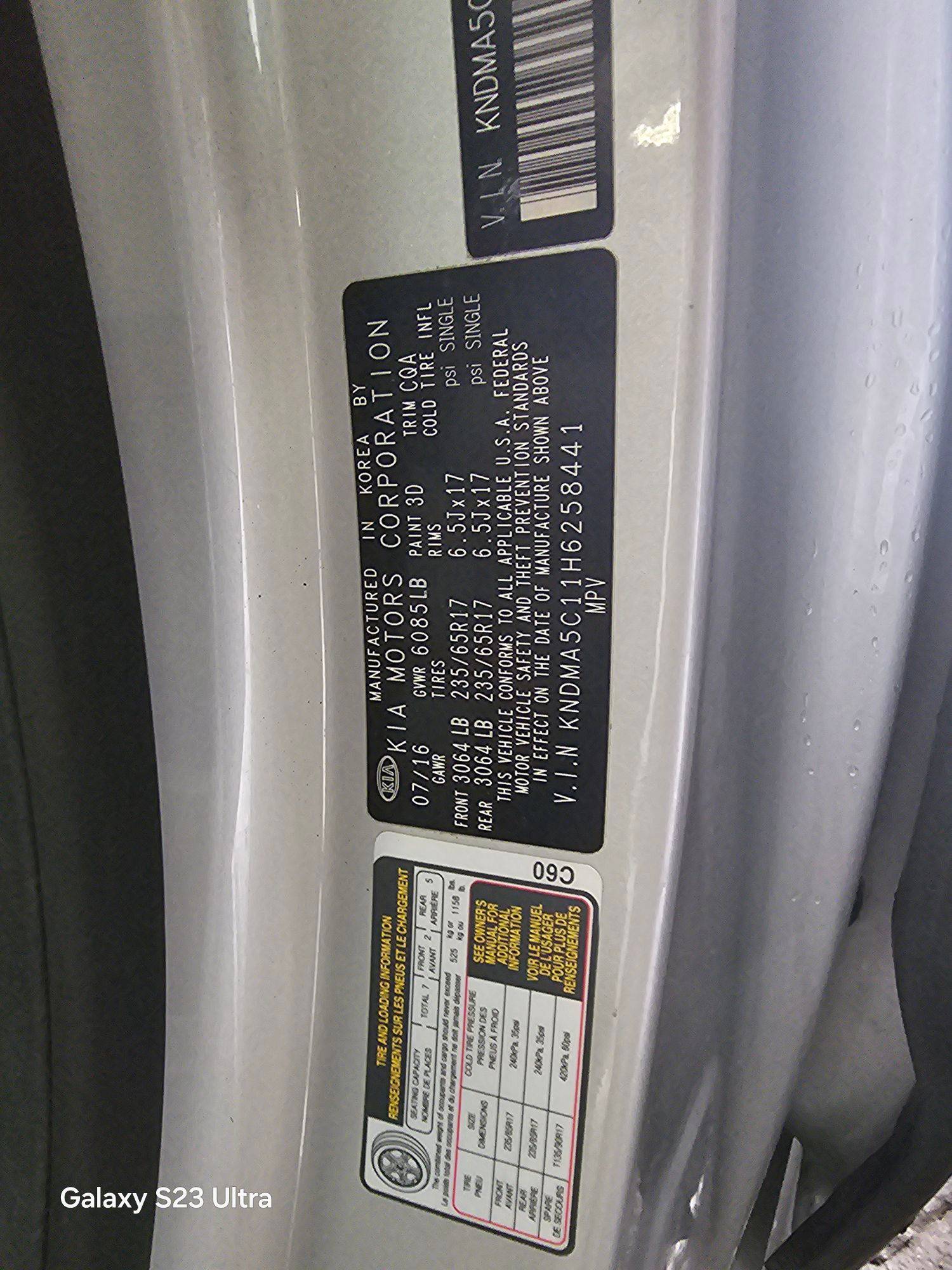 KIA SEDONA 2017 - Marhaba Auction Used Cars - Image 9